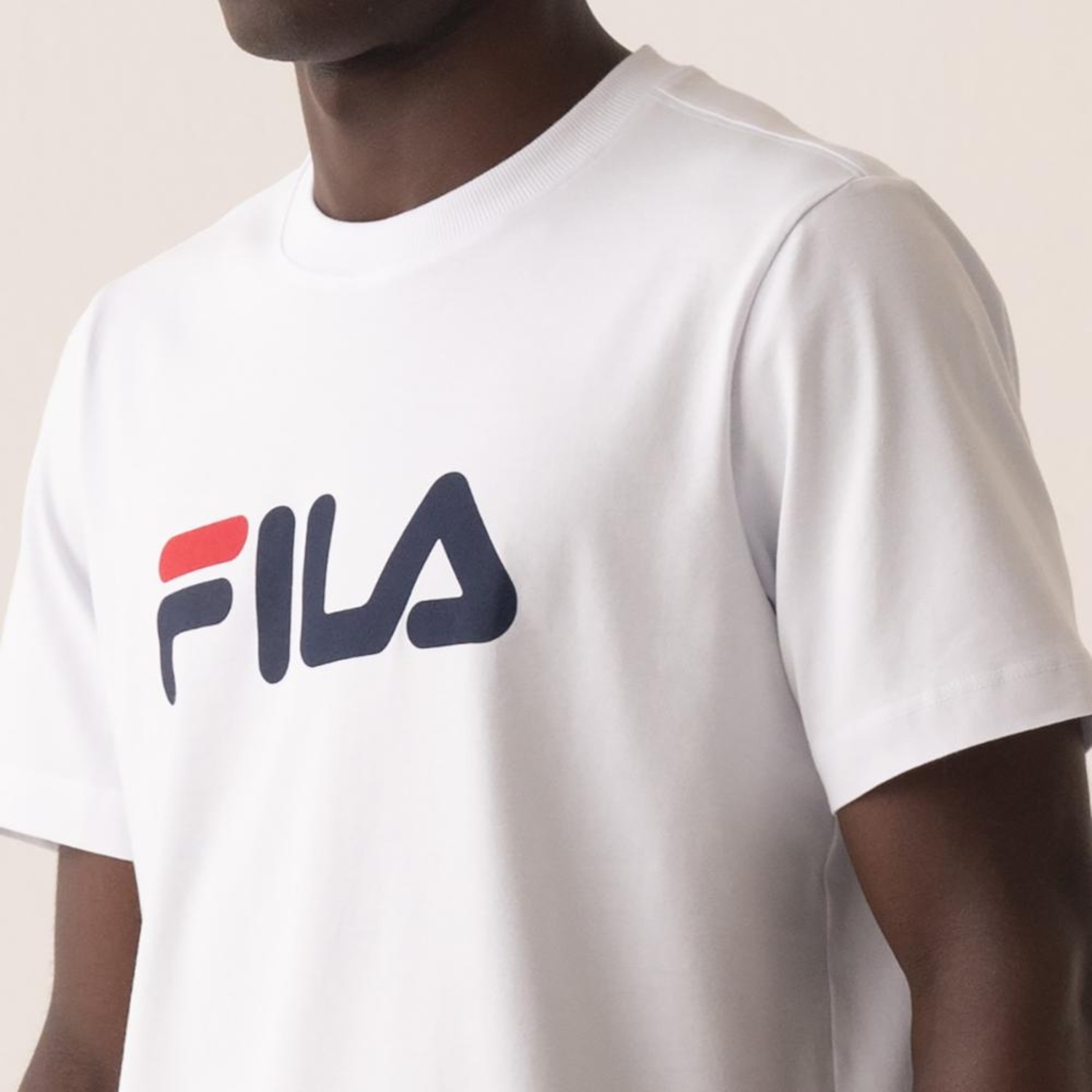 Camiseta Fila Regular Letter Premium IV Masculina - Foto 4