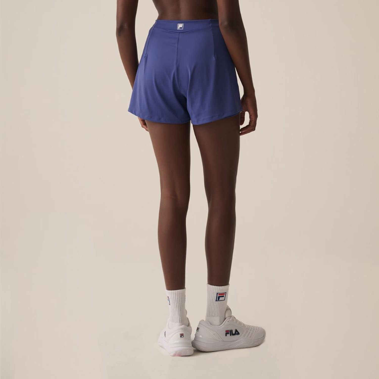 Short Fila Duplo Regular Tennis Sports Club Feminino - Foto 3