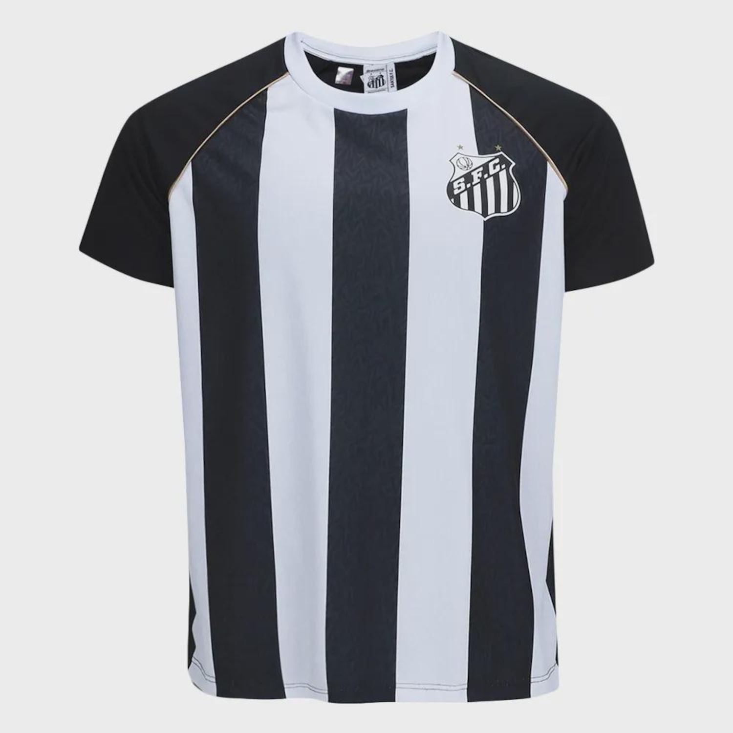 Camiseta Braziline Santos Mosaico Masculina - Foto 1