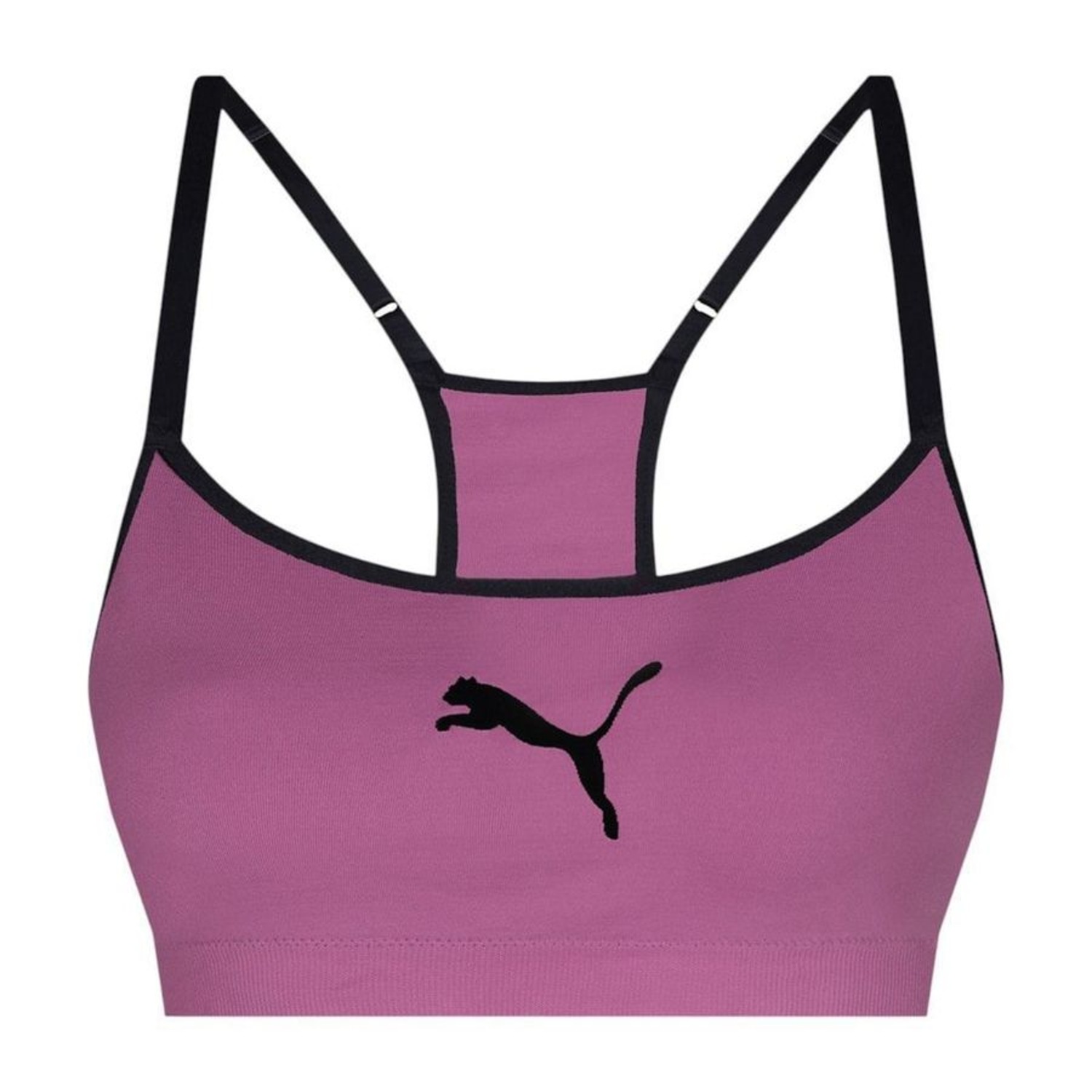 Top Puma Com Bojo Regulador Sem Costura Feminino - Foto 1