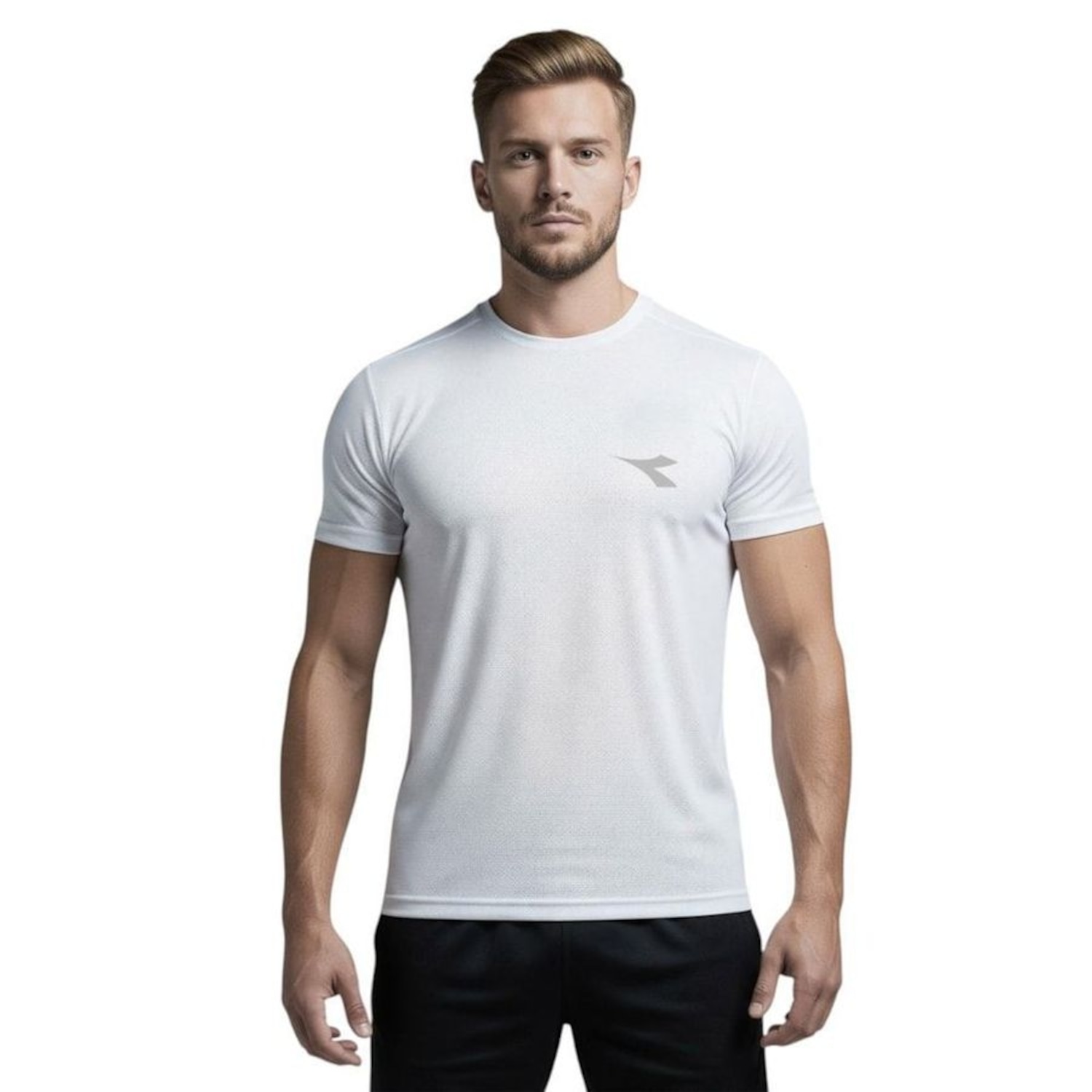Camiseta Diadora Small Logo Masculina - Foto 1