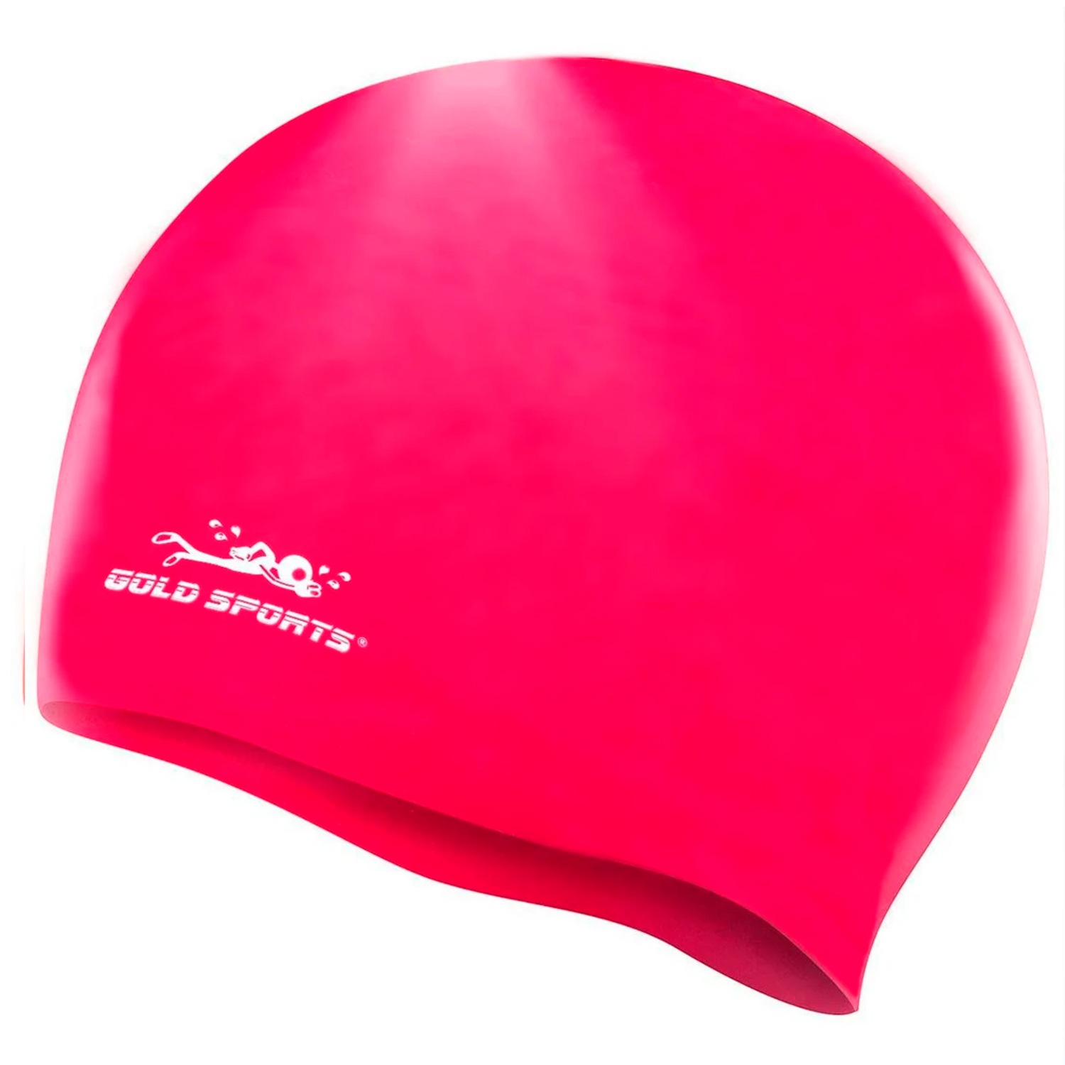 Touca de Natação Gold Sports Pro Tuut Junior de Silicone - Foto 1