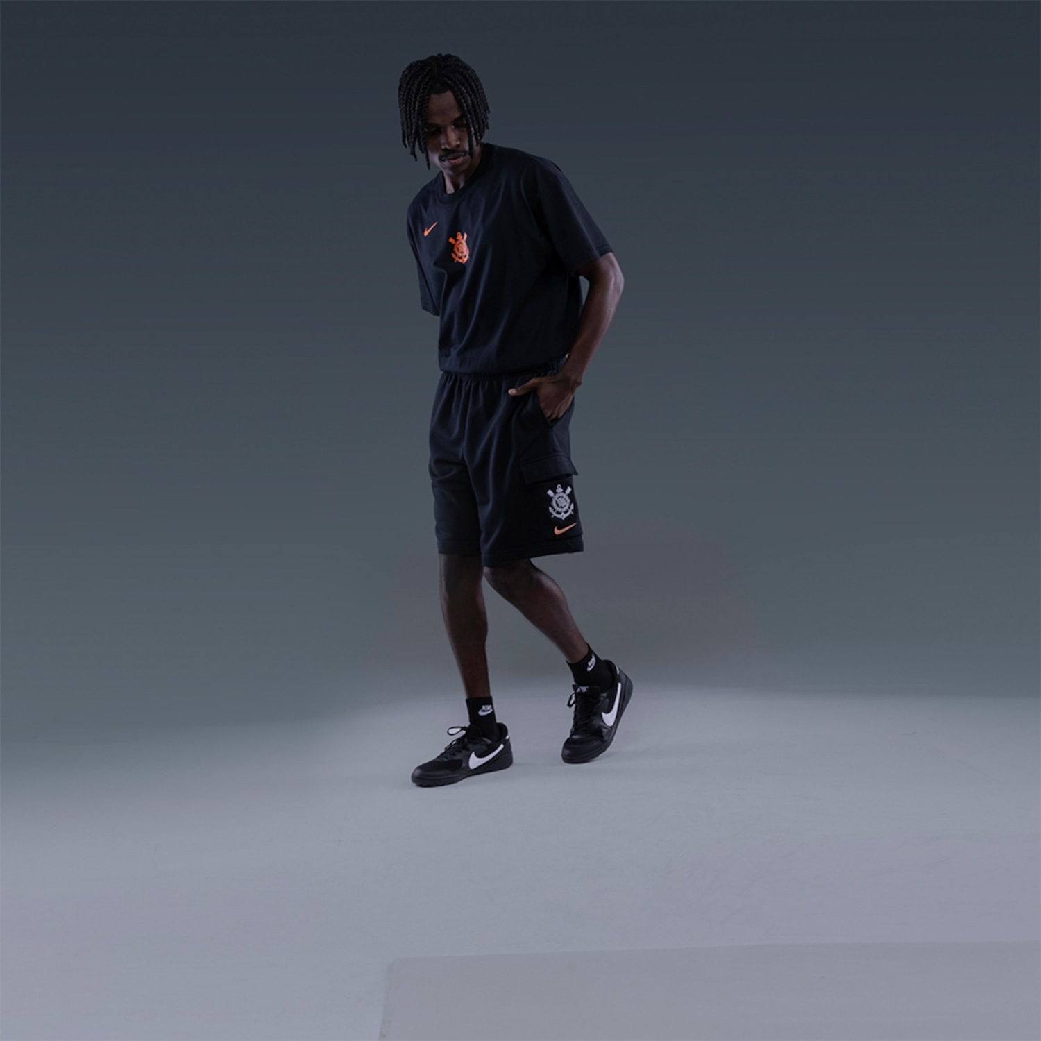 Shorts Corinthians Nike Sportswear Club Masculino - Foto 2