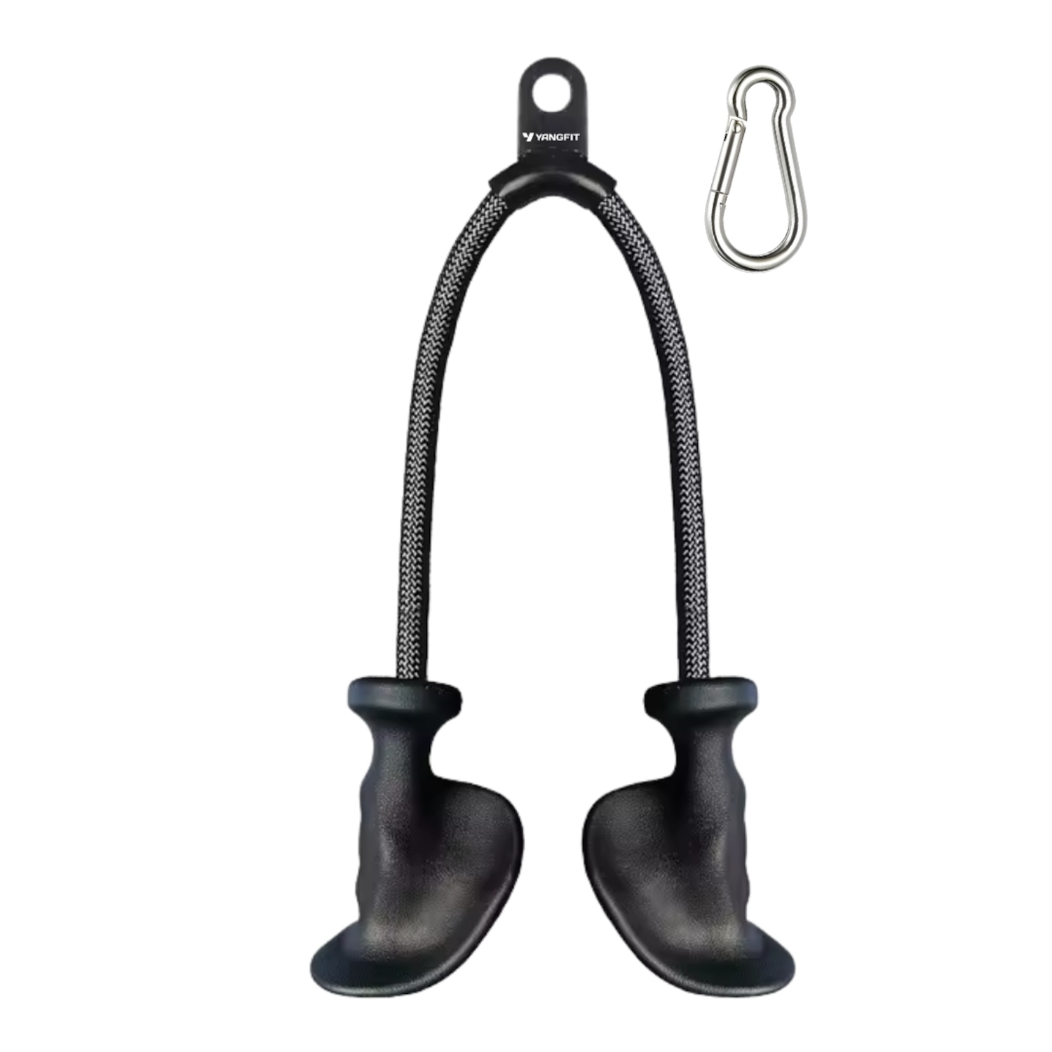 Puxador Tríceps Corda Profissional Yangfit Pegada Anatômica - Foto 1