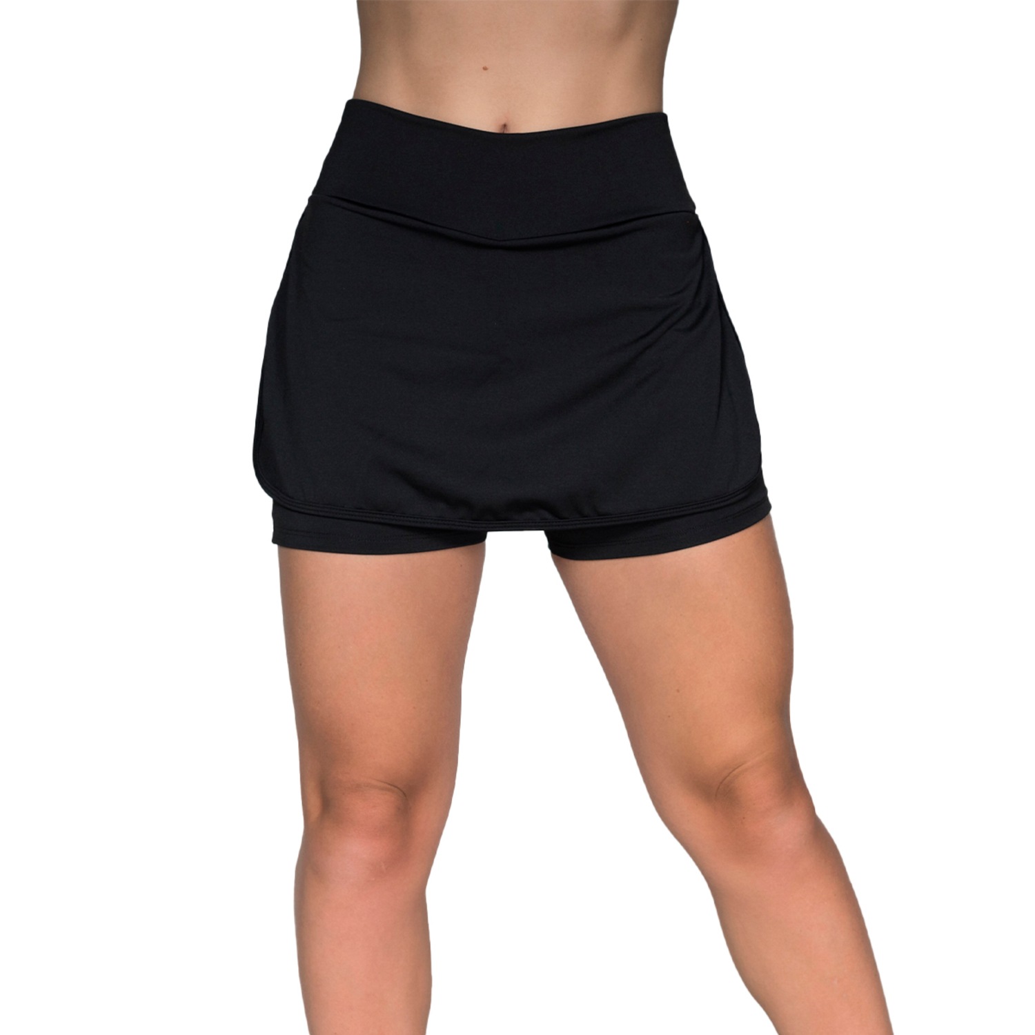 Short Saia Curto Fitness Vekyo - Moda Feminina - Foto 2