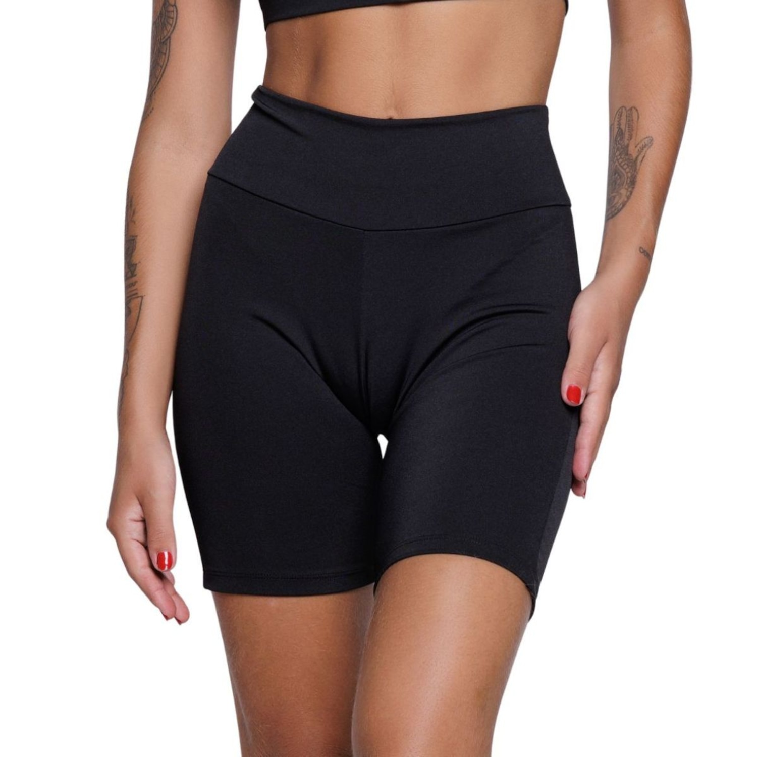Shorts Fitness Suplex Vekyo - Moda Feminina - Foto 1