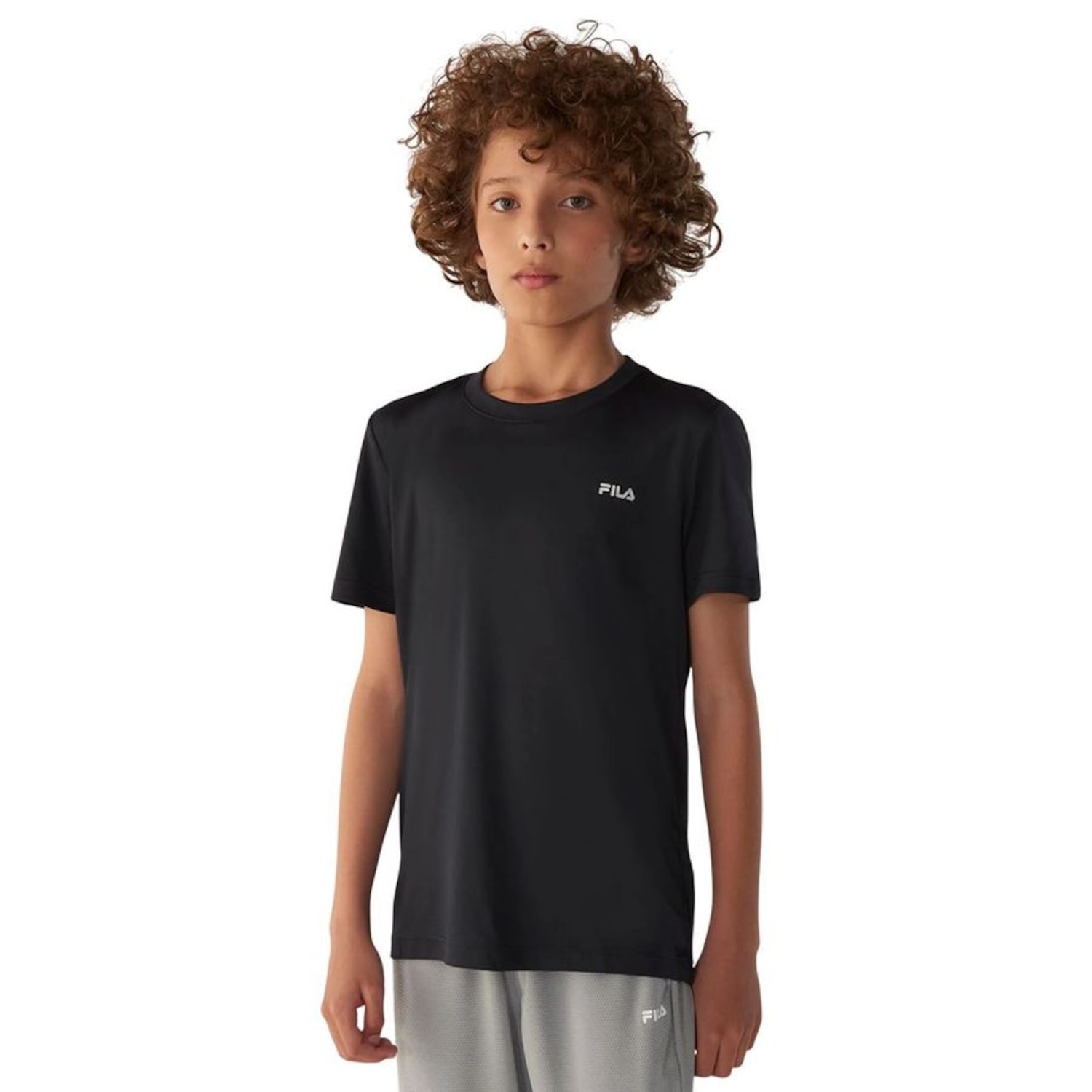 Camiseta Fila Basic Sports Infantil - Foto 1