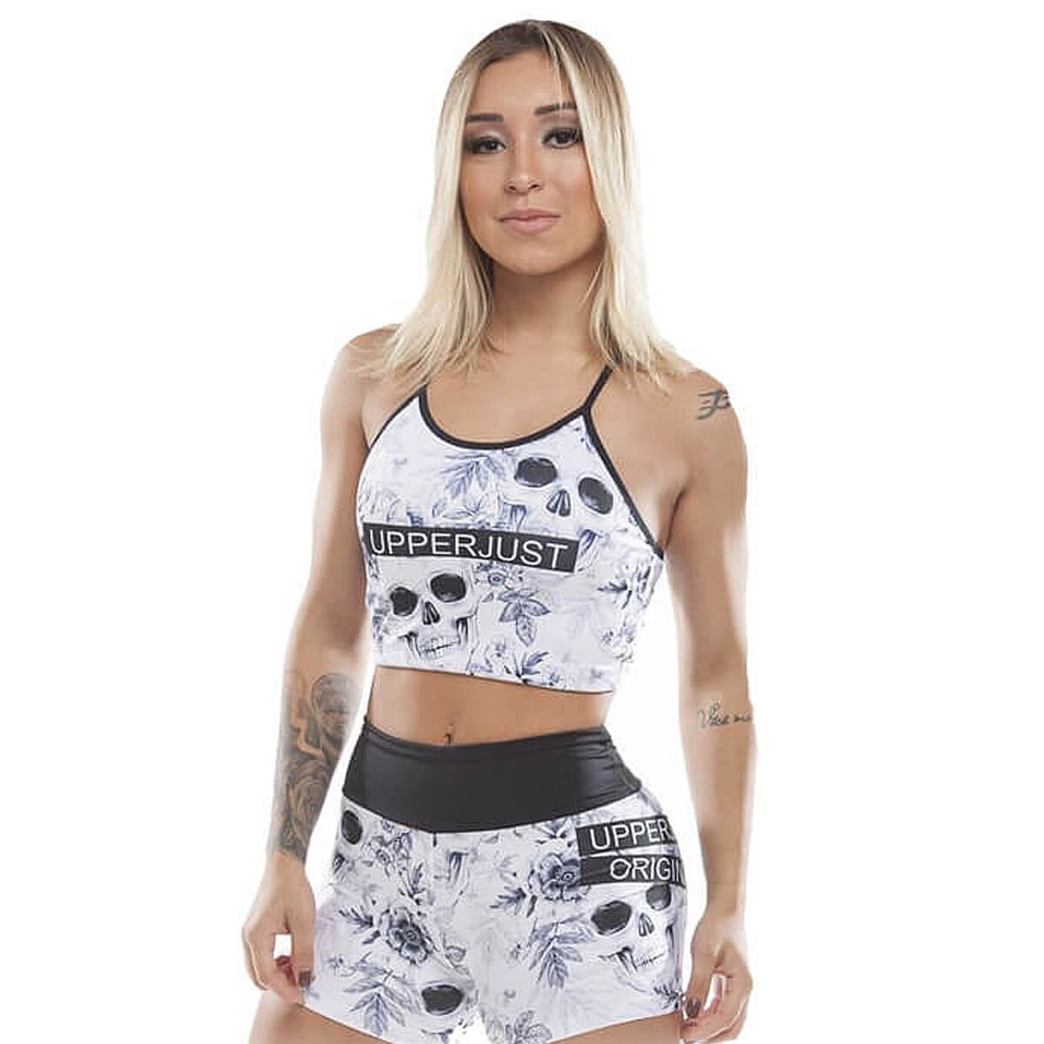 Top Upperjust Skull Feminino - Foto 1