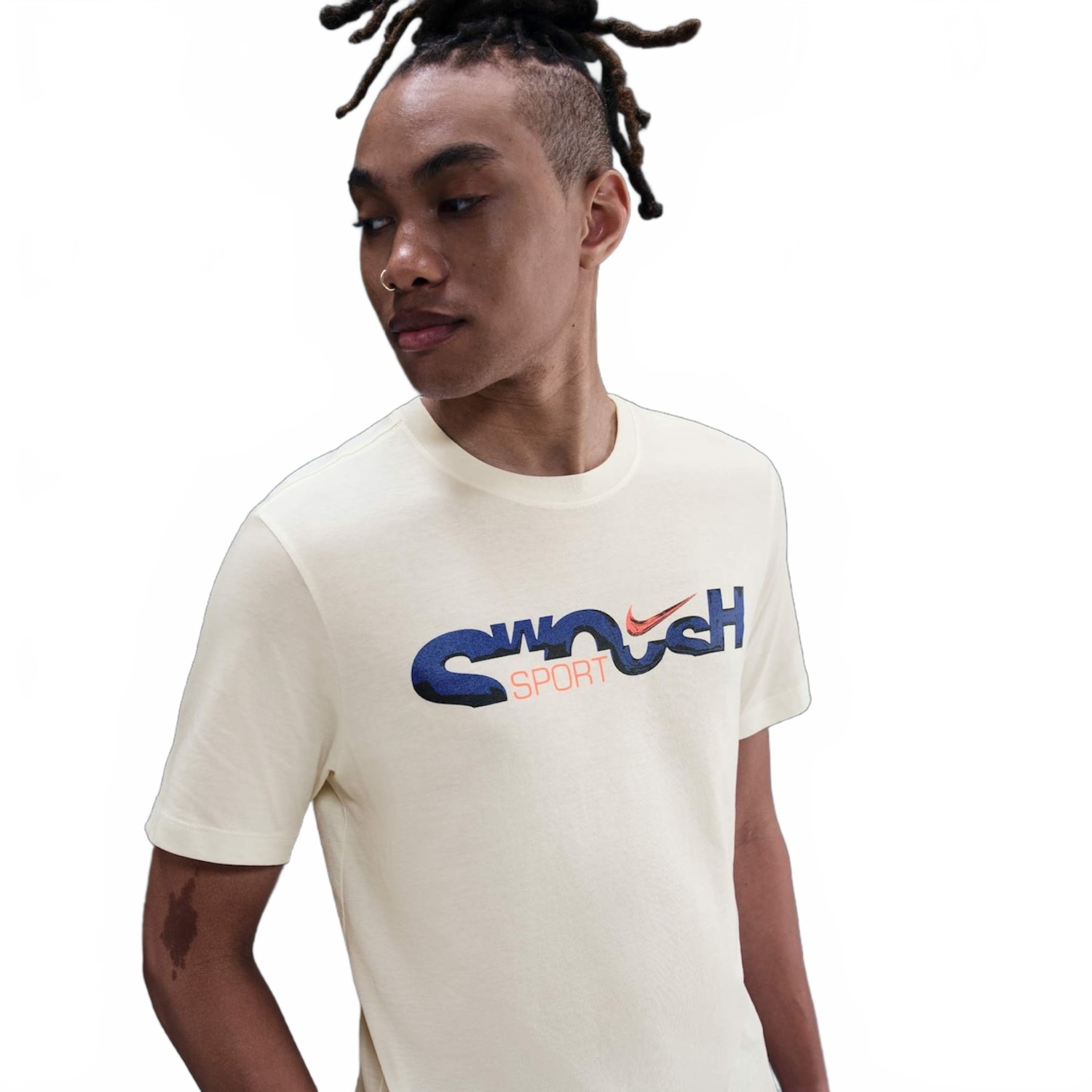Camiseta Nike Sportswear Swoosh Masculina - Foto 1