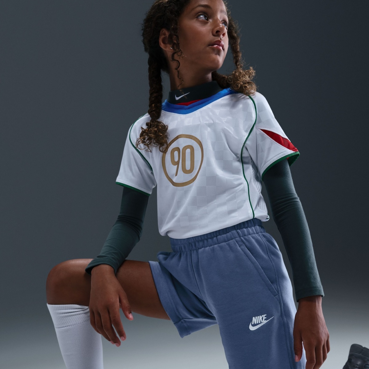Shorts Nike Sportswear Club Fleece Infantil - Foto 3