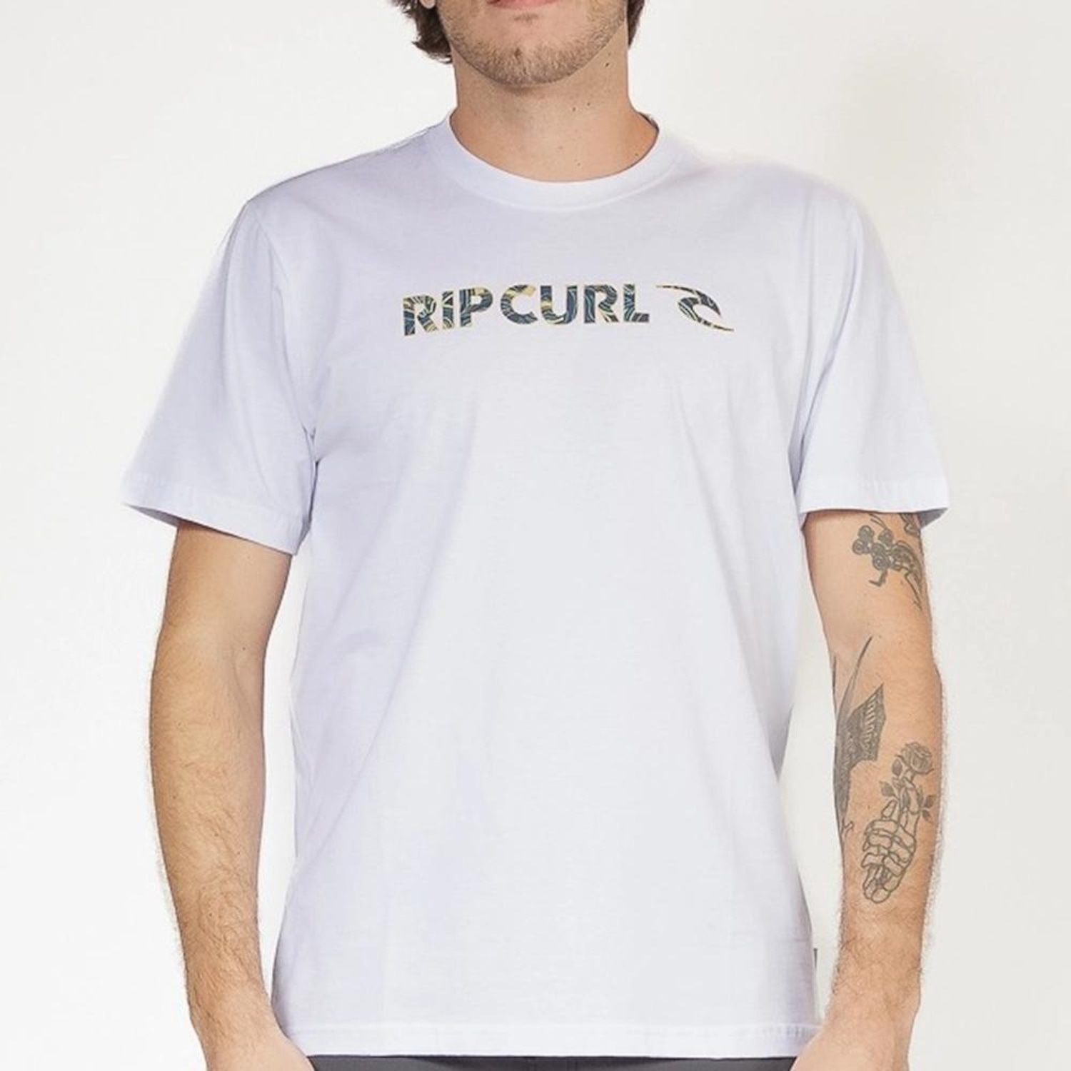 Camiseta Rip Curl Floral Filter Barrel Killaa Masculina - Foto 1