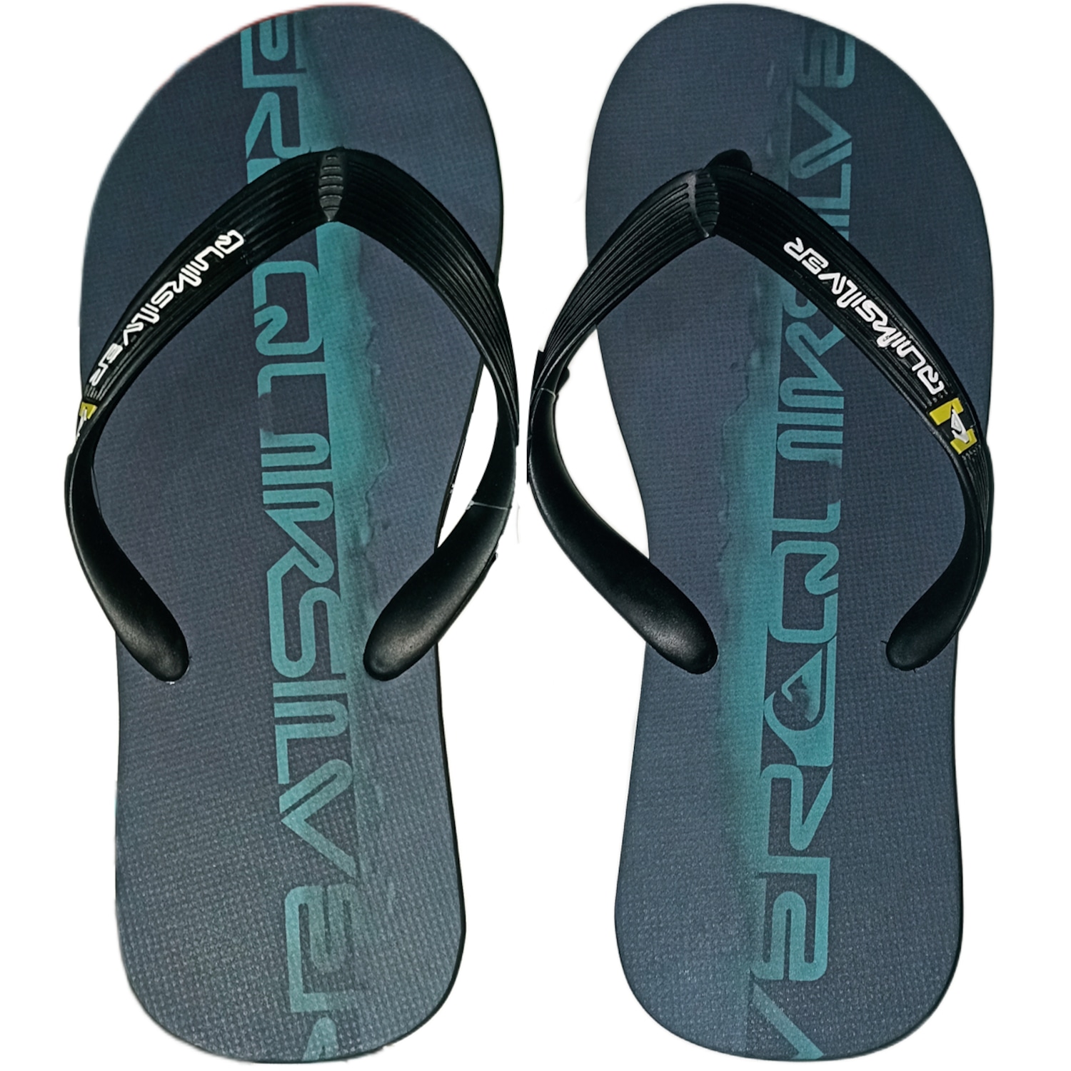 Chinelo Quiksilver Molokai Wordblock Masculino - Foto 1