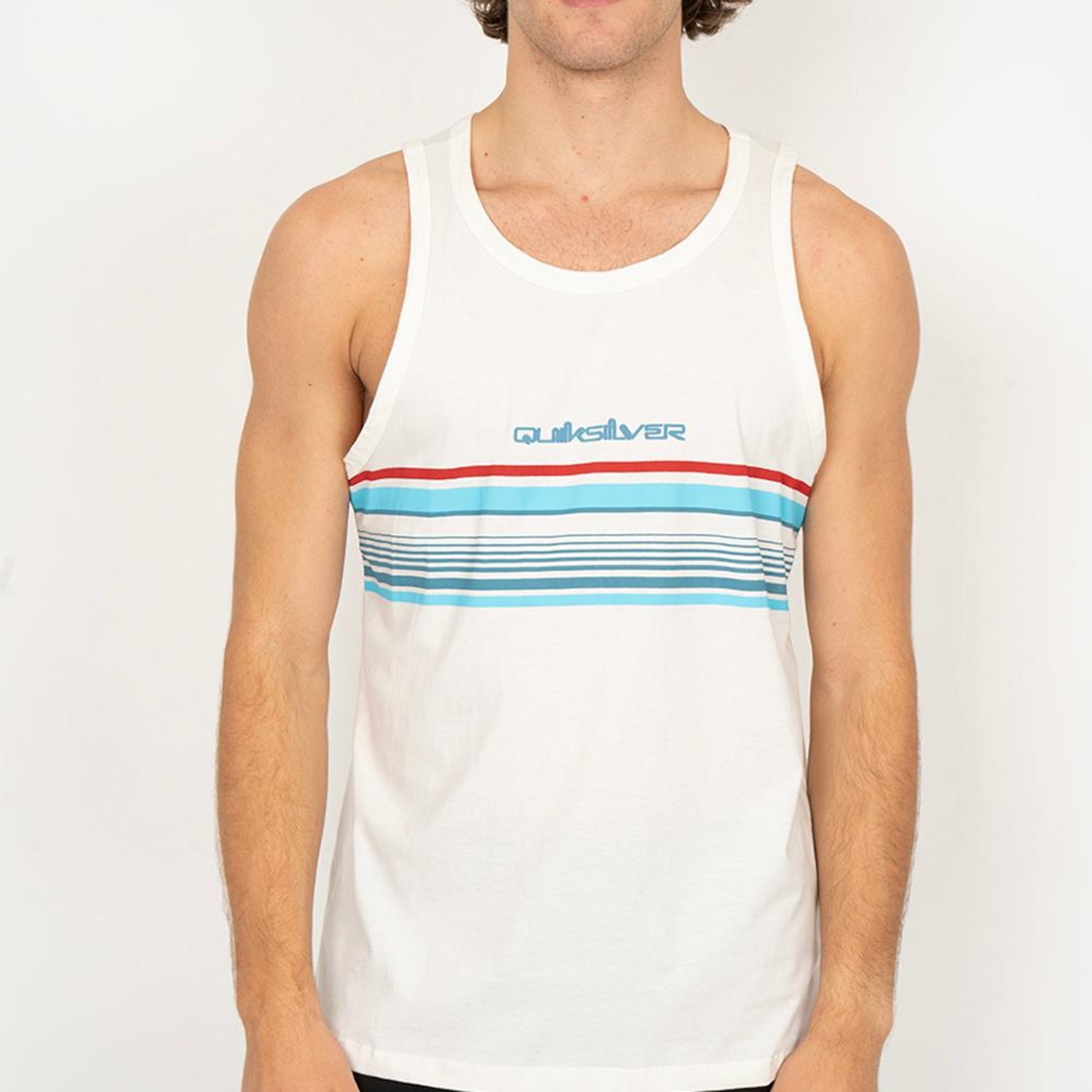 Camiseta Regata Quiksilver Banner Masculina - Foto 1