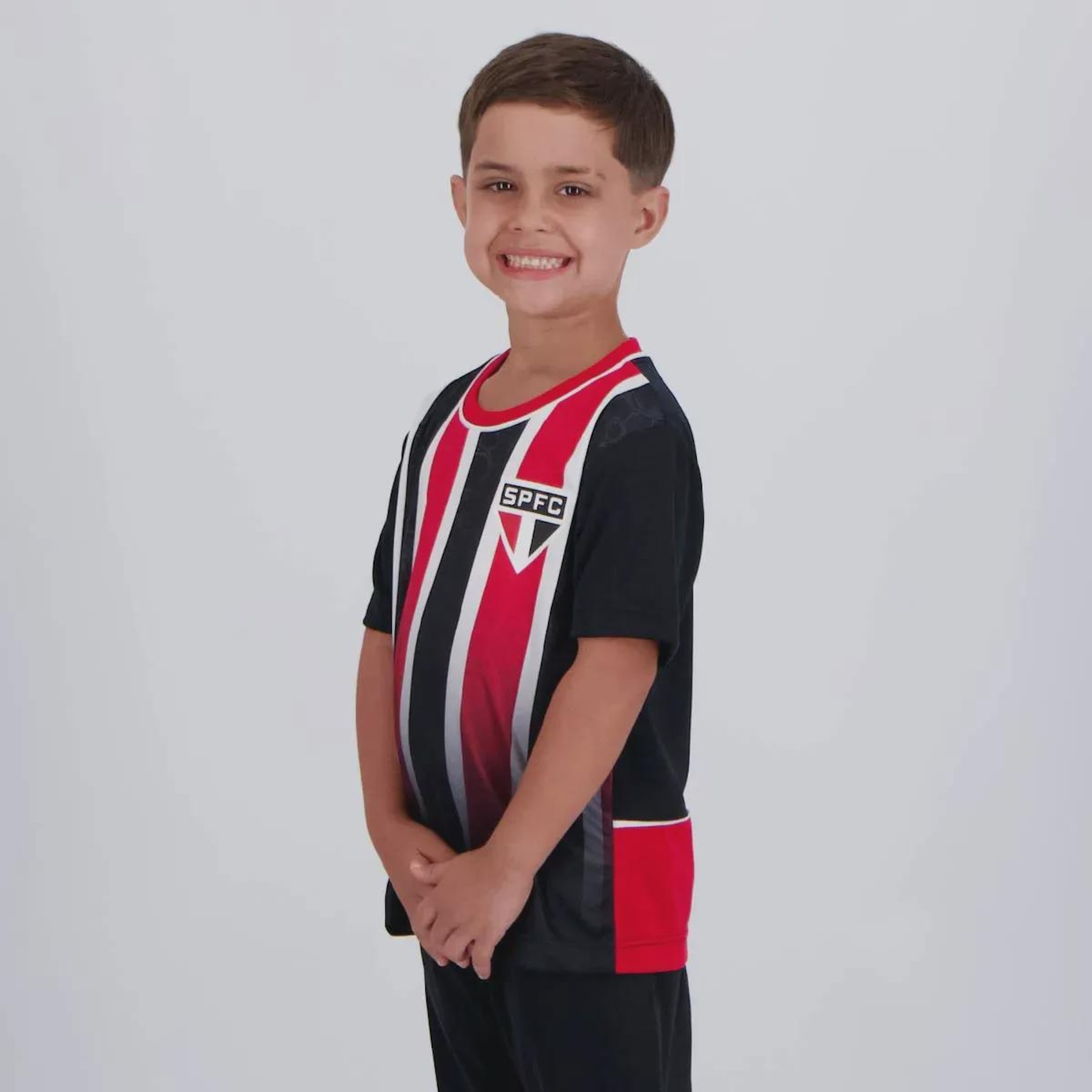 Camisa do São Paulo Calleri 9 Romper Infantil - Foto 4