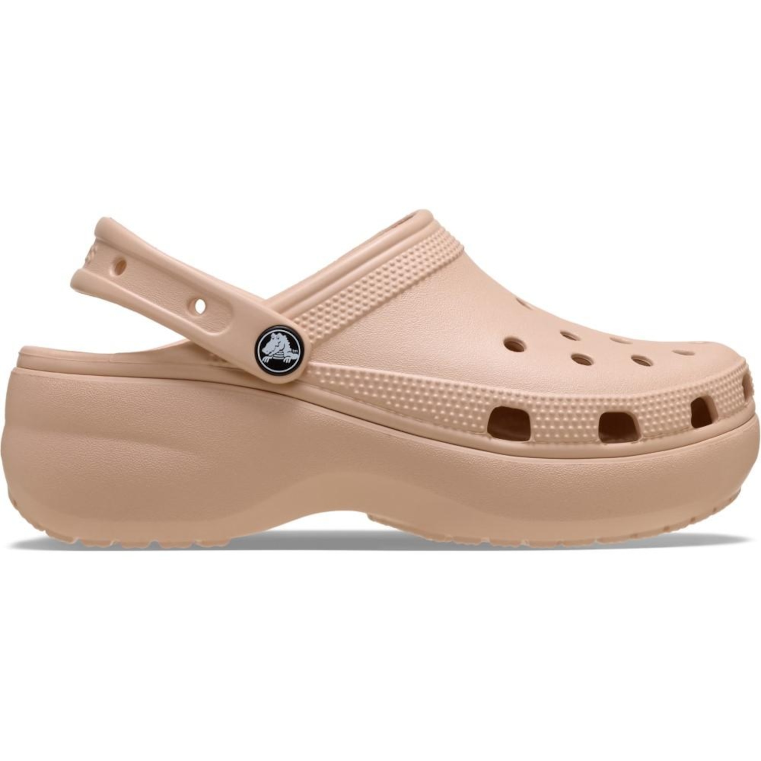 Sandália Feminina Crocs Classic Platform Clog - Foto 1