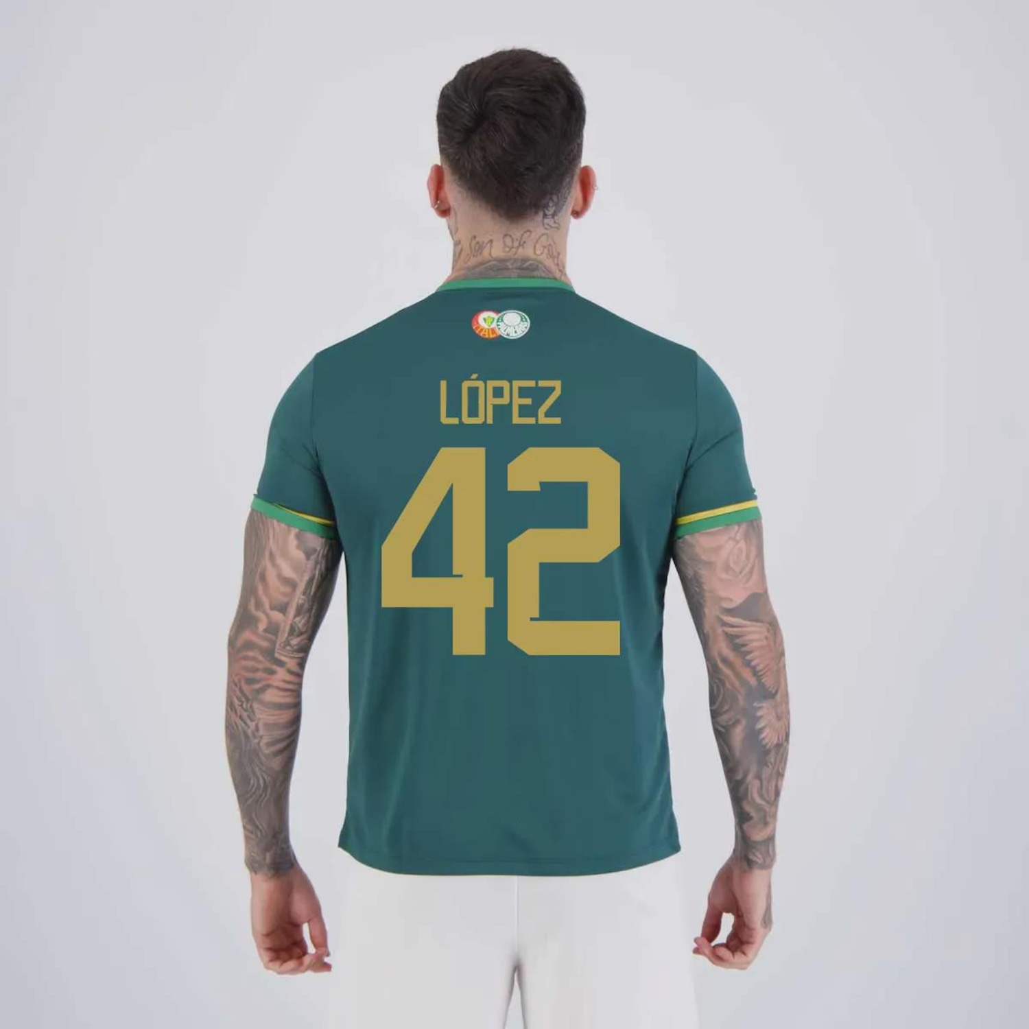 Camisa do Palmeiras Energy IV Verde 42 Flaco López Masculina - Foto 1