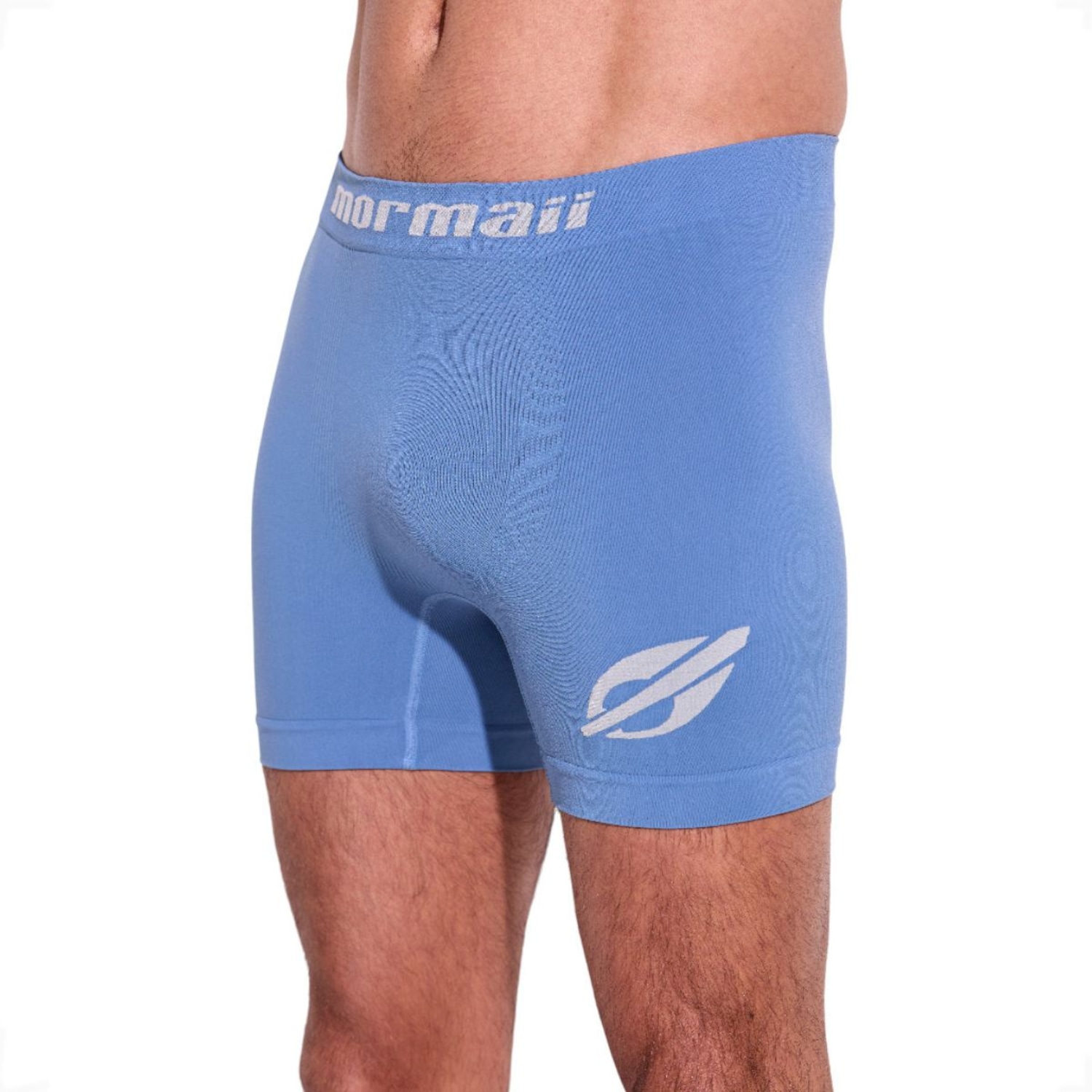 Cueca Mormaii Adulto Masculino Boxer Logo - Foto 1