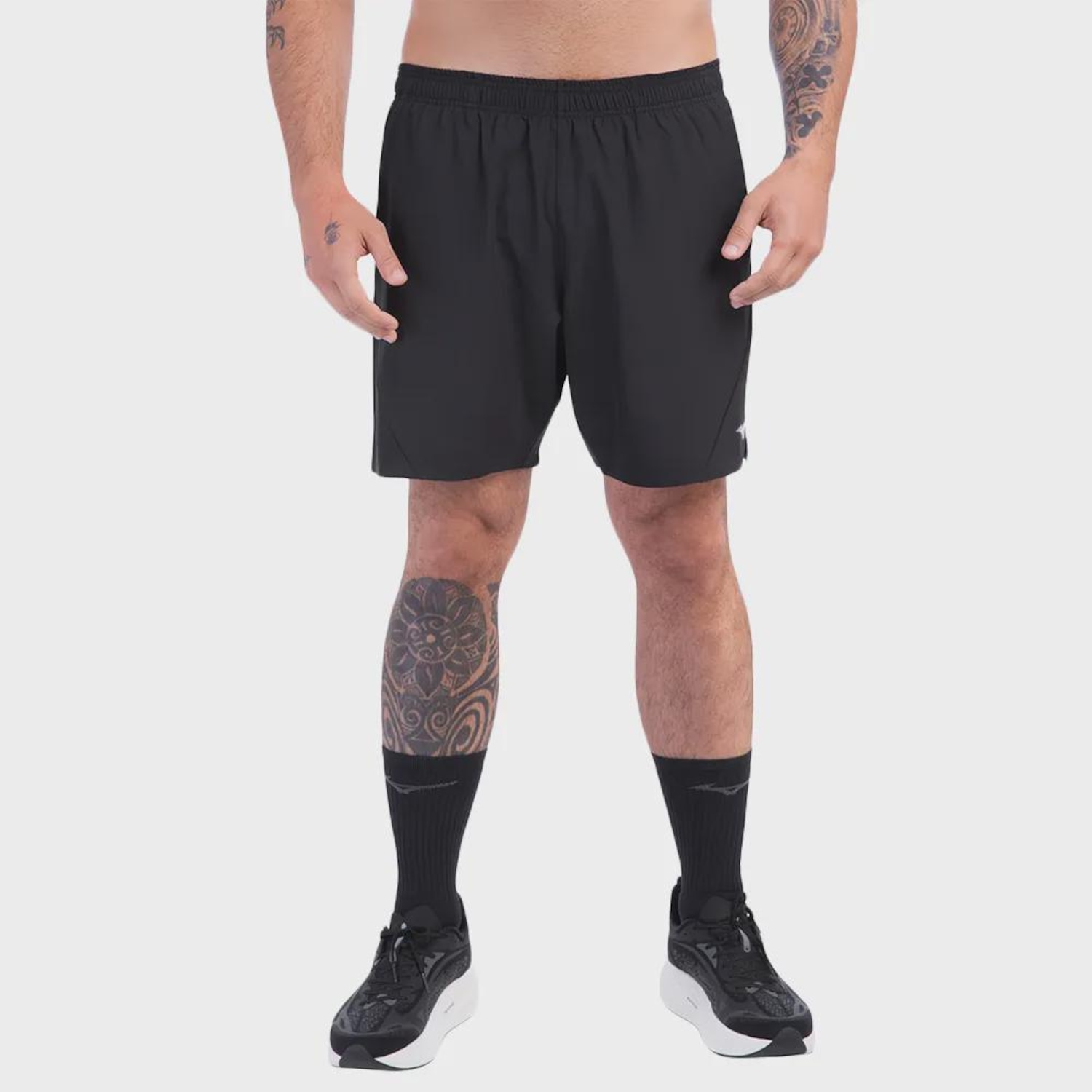 Short Mizuno 2x1 High 3/7 Masculino - Foto 1