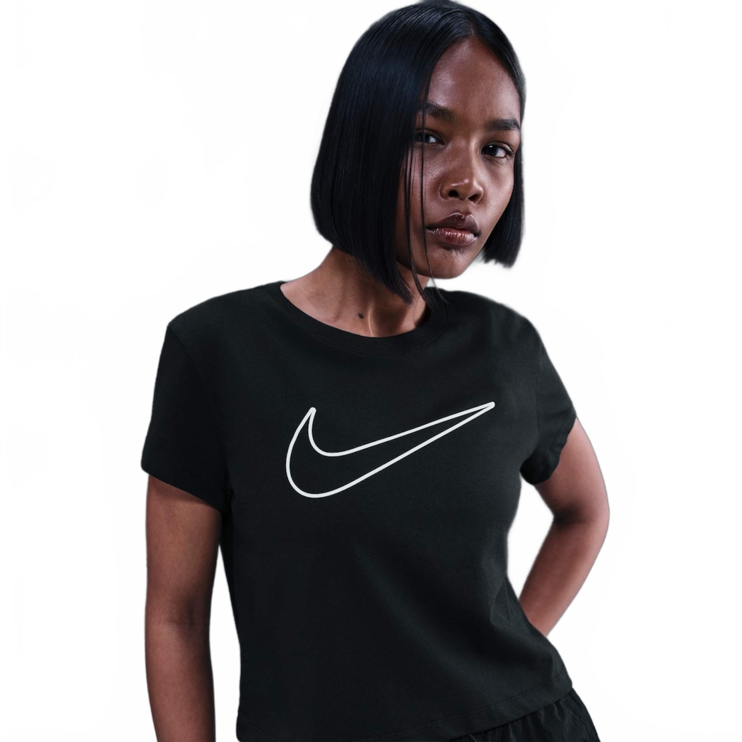 Camiseta Nike Sportswear Club Feminina - Foto 1
