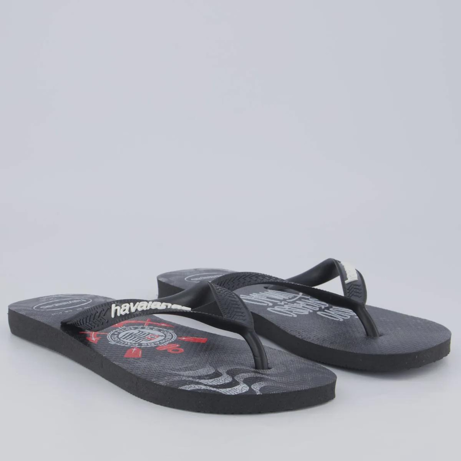 Chinelo Havaianas Corinthians Todo Poderoso Masculino - Foto 3