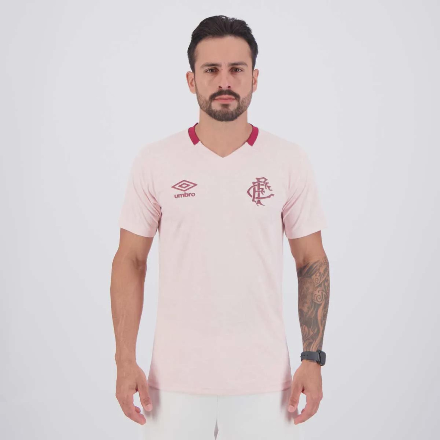 Camisa do Fluminense Outubro Rosa 2025 Umbro Masculina - Foto 1