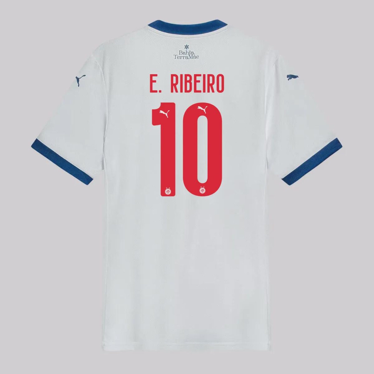 Camisa do Bahia I 2025 10 E. Ribeiro Puma Masculina - Foto 1