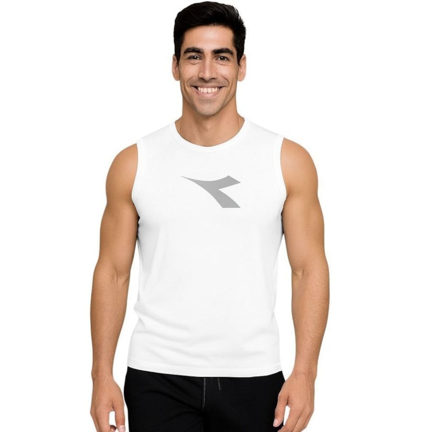 Regata Machão Diadora Big Logo Masculina - Foto 1