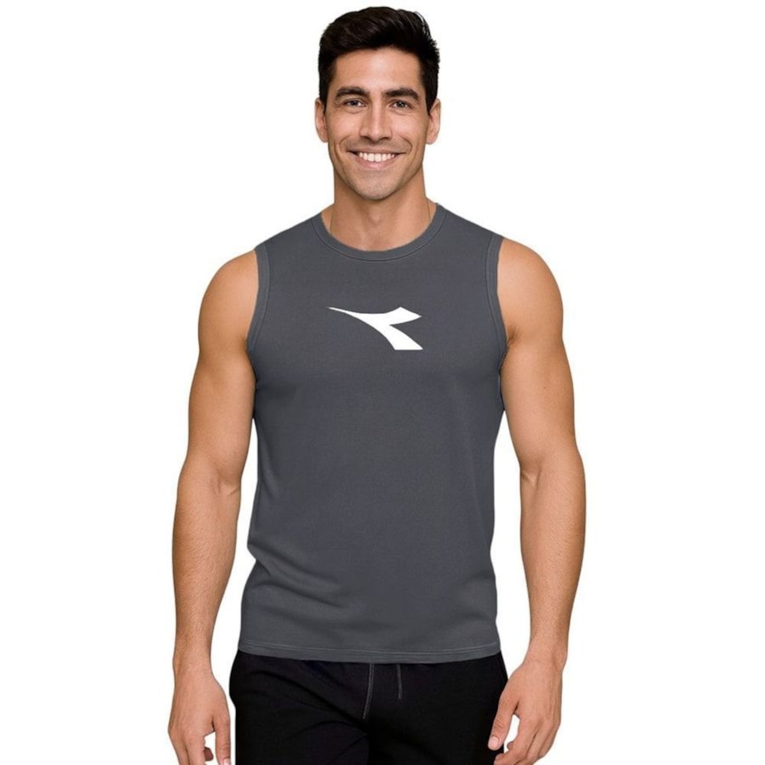 Regata Machão Diadora Big Logo Masculina - Foto 1