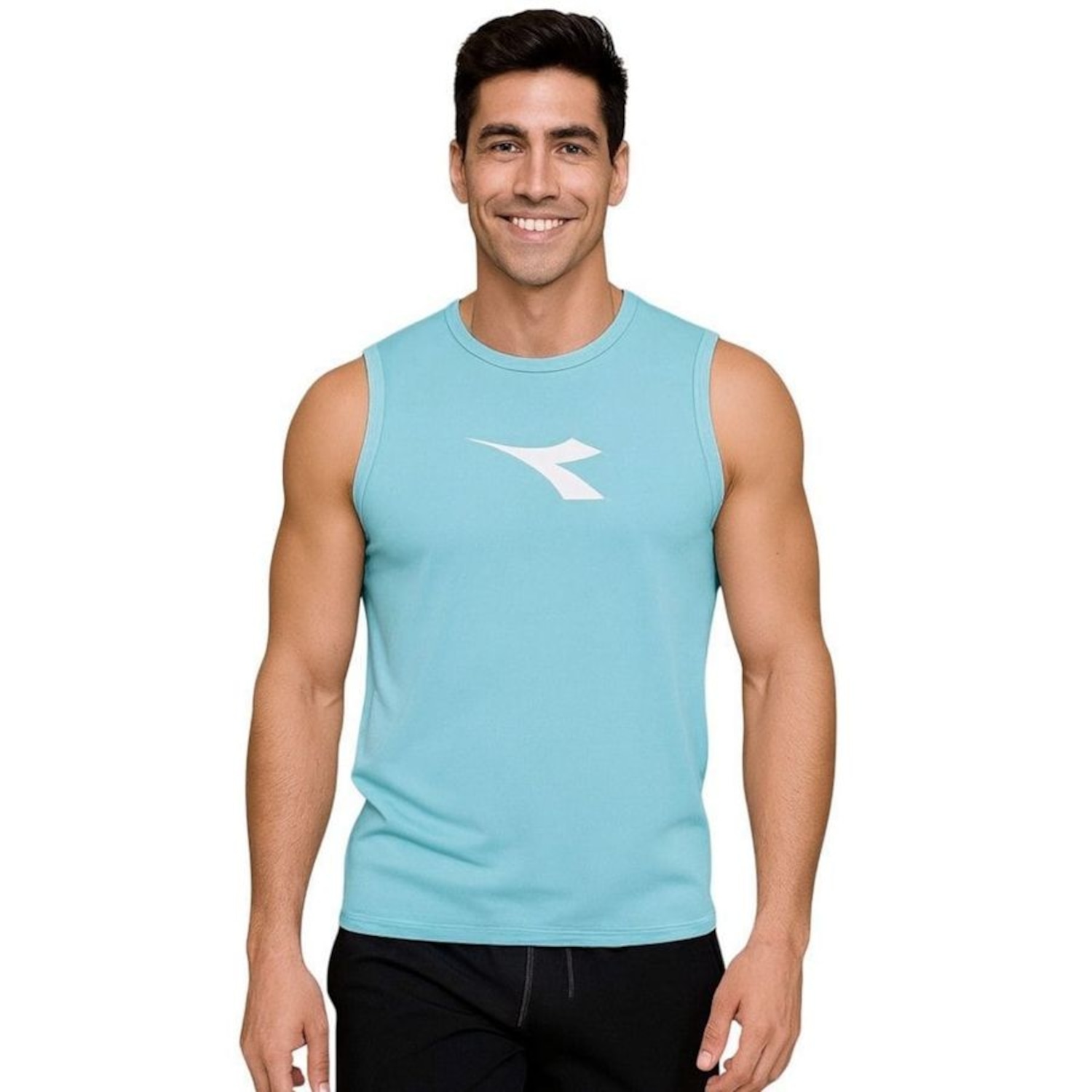 Regata Machão Diadora Big Logo Masculina - Foto 1