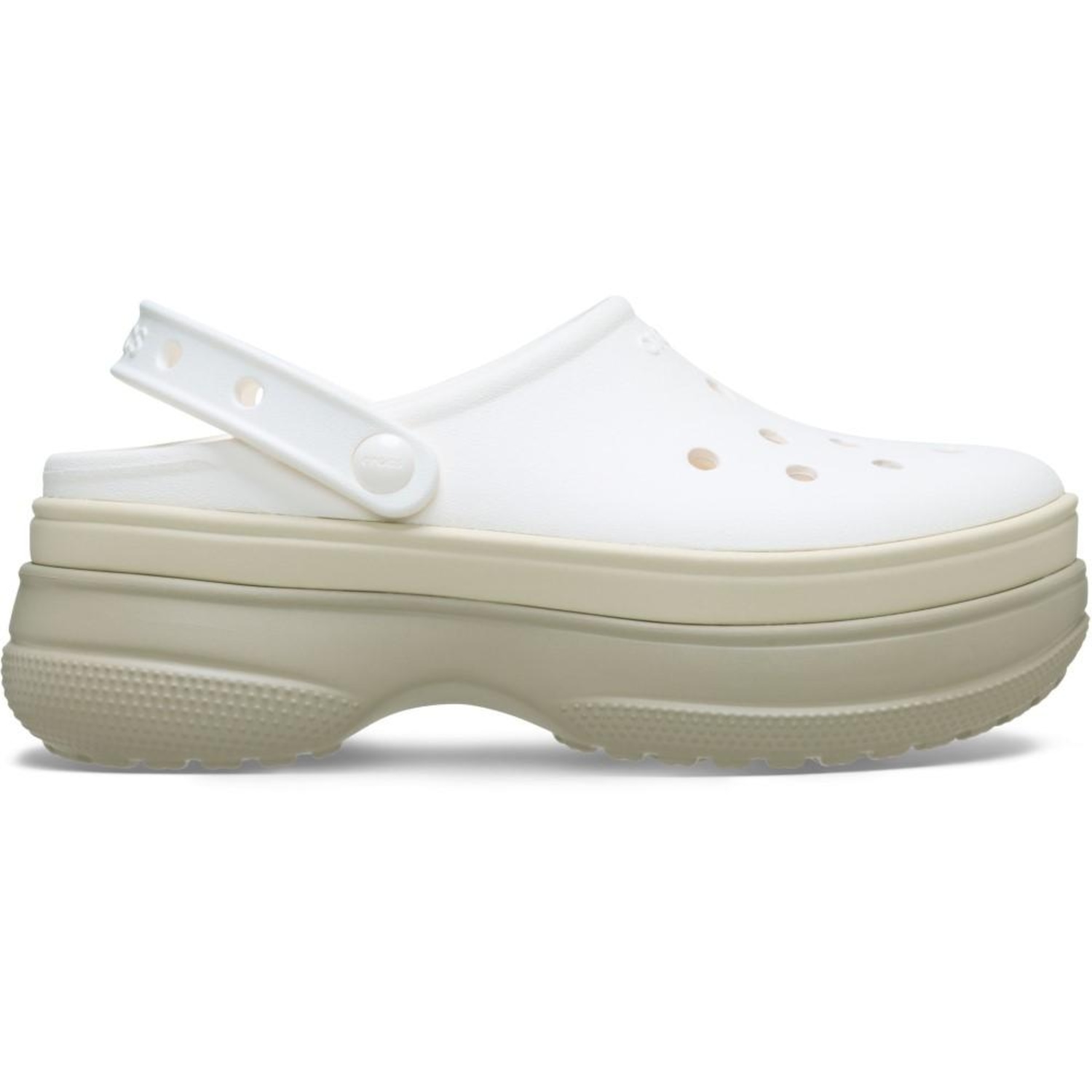 Sandália Feminina Crocs Stacked Clog - Foto 1