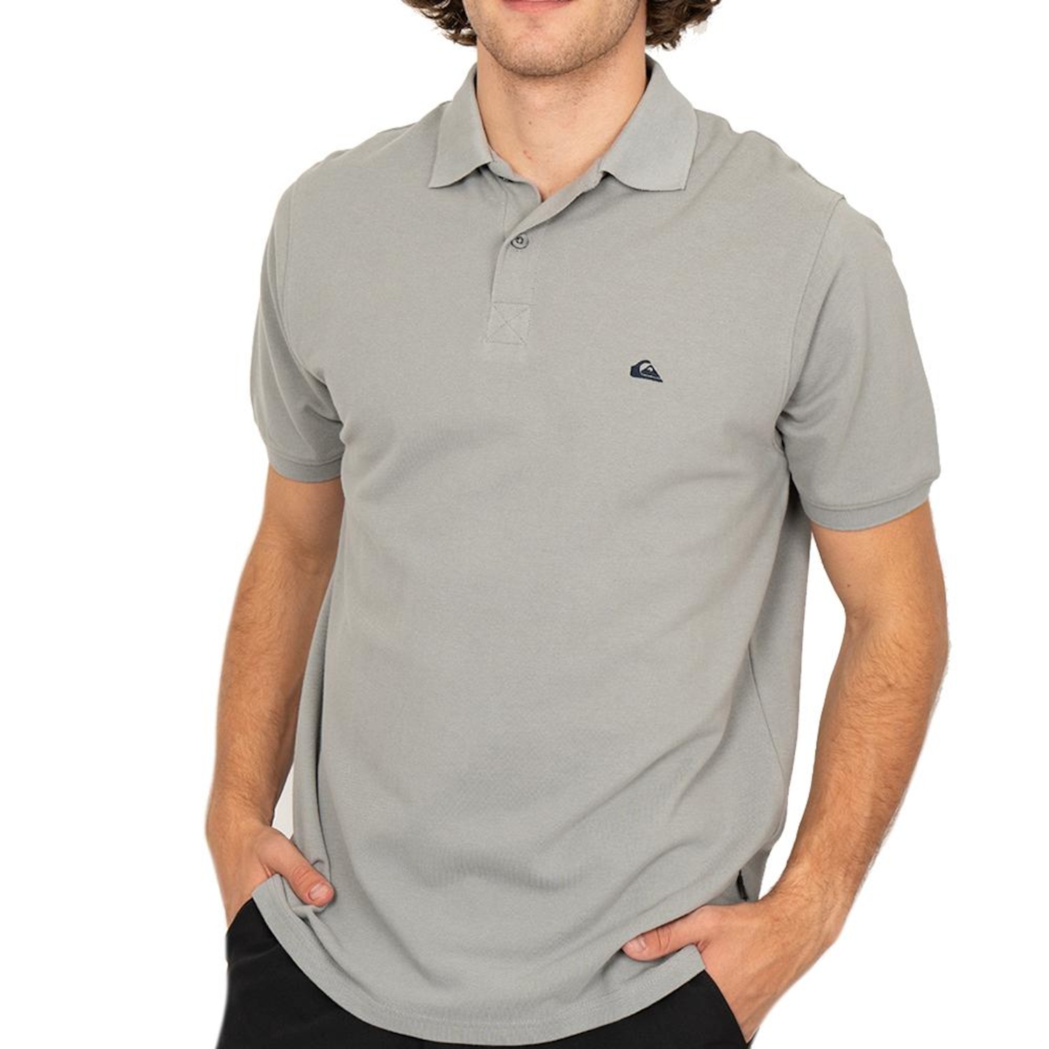 Camisa Quiksilver Polo Loia Embroidery Masculina - Foto 1