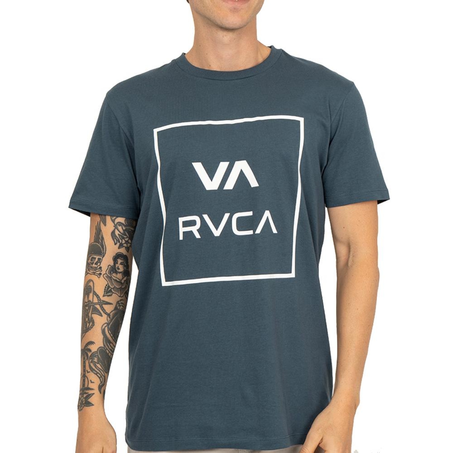 Camiseta RVCA VA All The Way SM26 Masculina - Foto 1