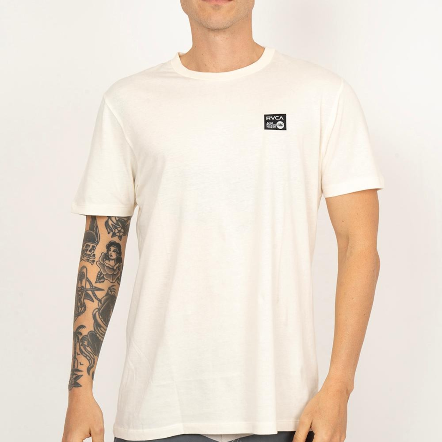 Camiseta RVCA Anp Label Masculina - Foto 1