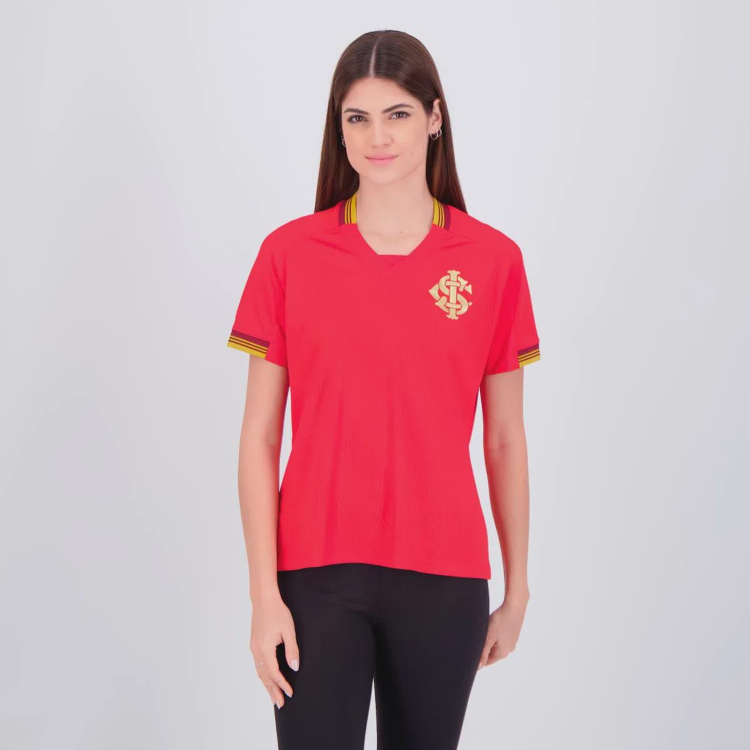 Camisa Internacional II Gold Feminina - Foto 1