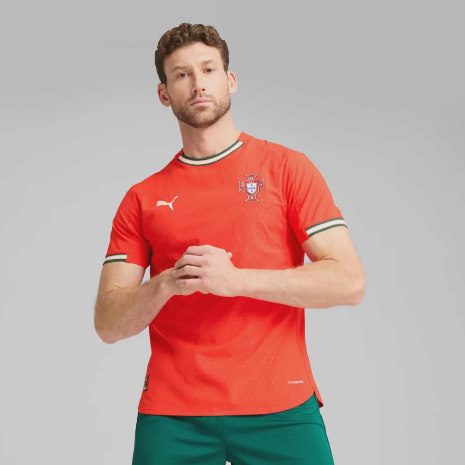 Camisa Portugal I 25/26 Jogador Puma Masculia - Foto 1