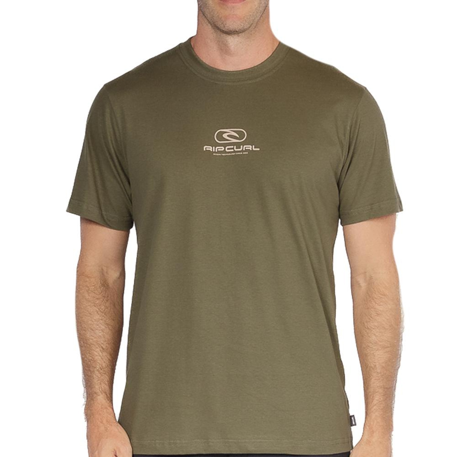 Camiseta Rip Curl Pill Icon Basic SM26 Masculina - Foto 1
