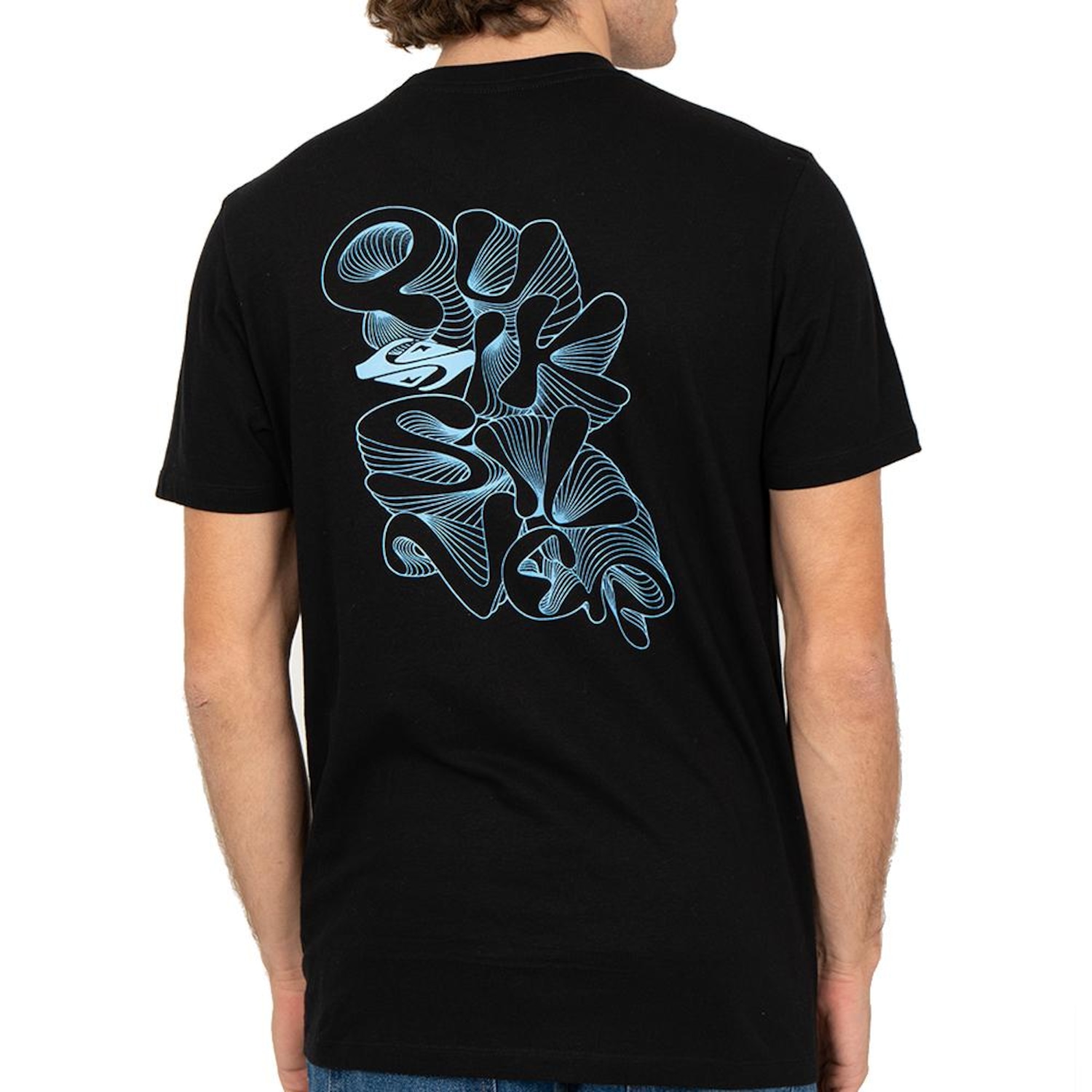 Camiseta Quiksilver Ripple Fount Plus Size SM26 Masculina - Foto 2