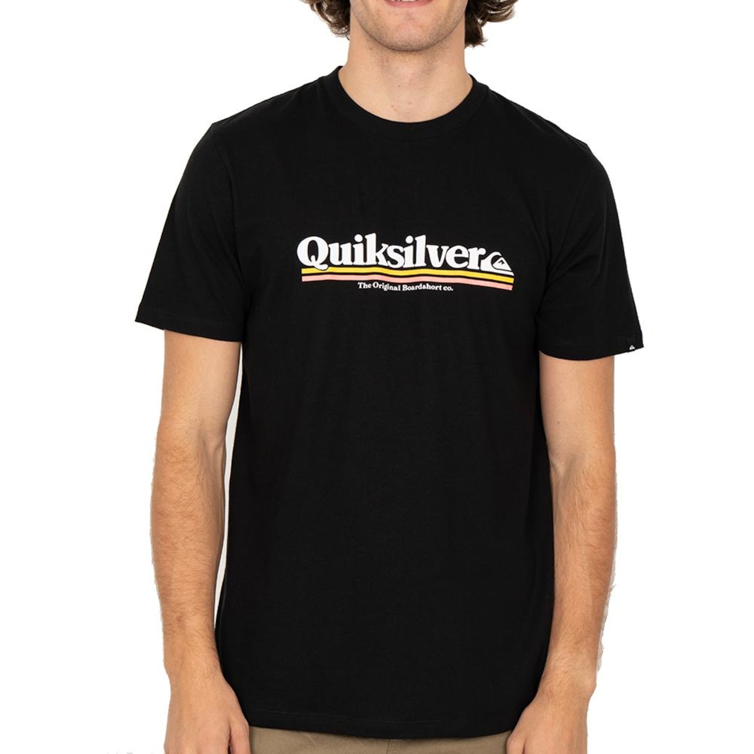 Camiseta Quiksilver The Lines SM26 Masculina - Foto 1