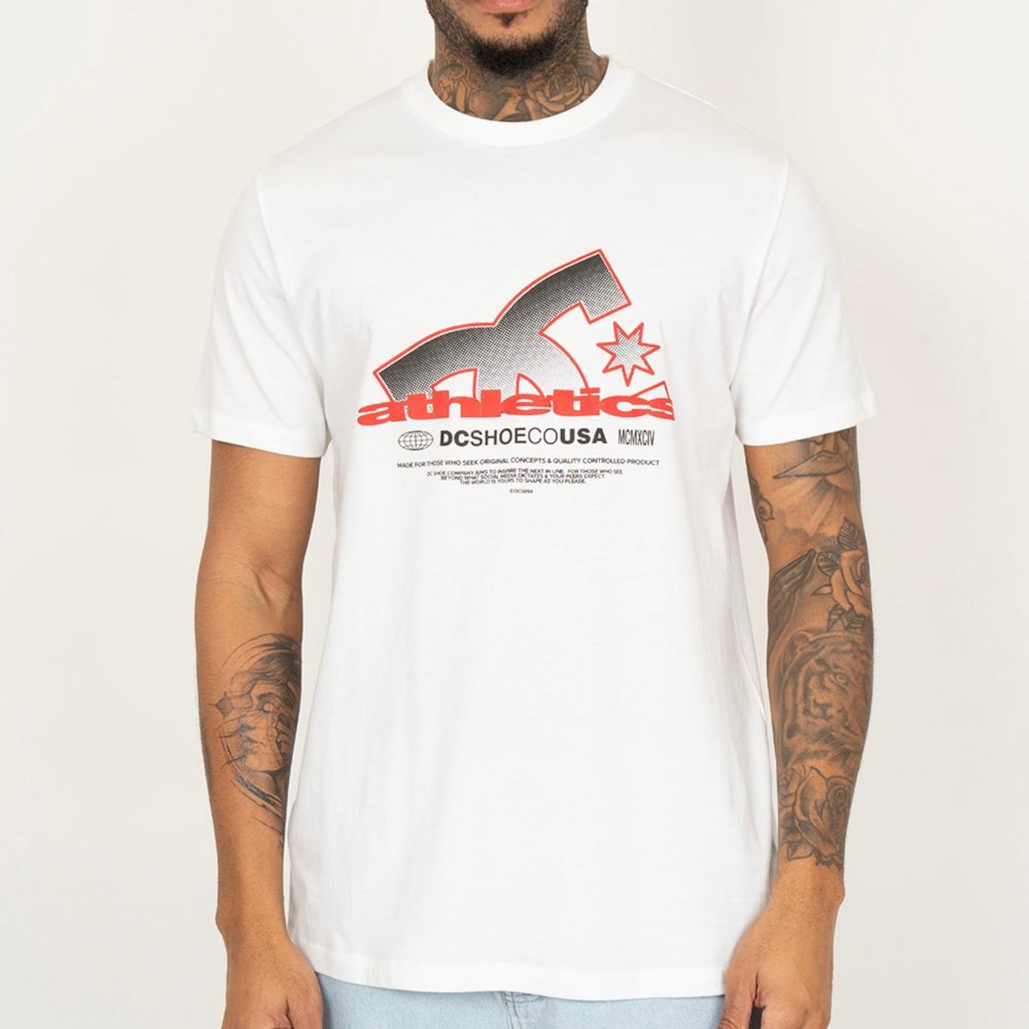 Camiseta DC Shoes Slathletic SM26 Masculina - Foto 1