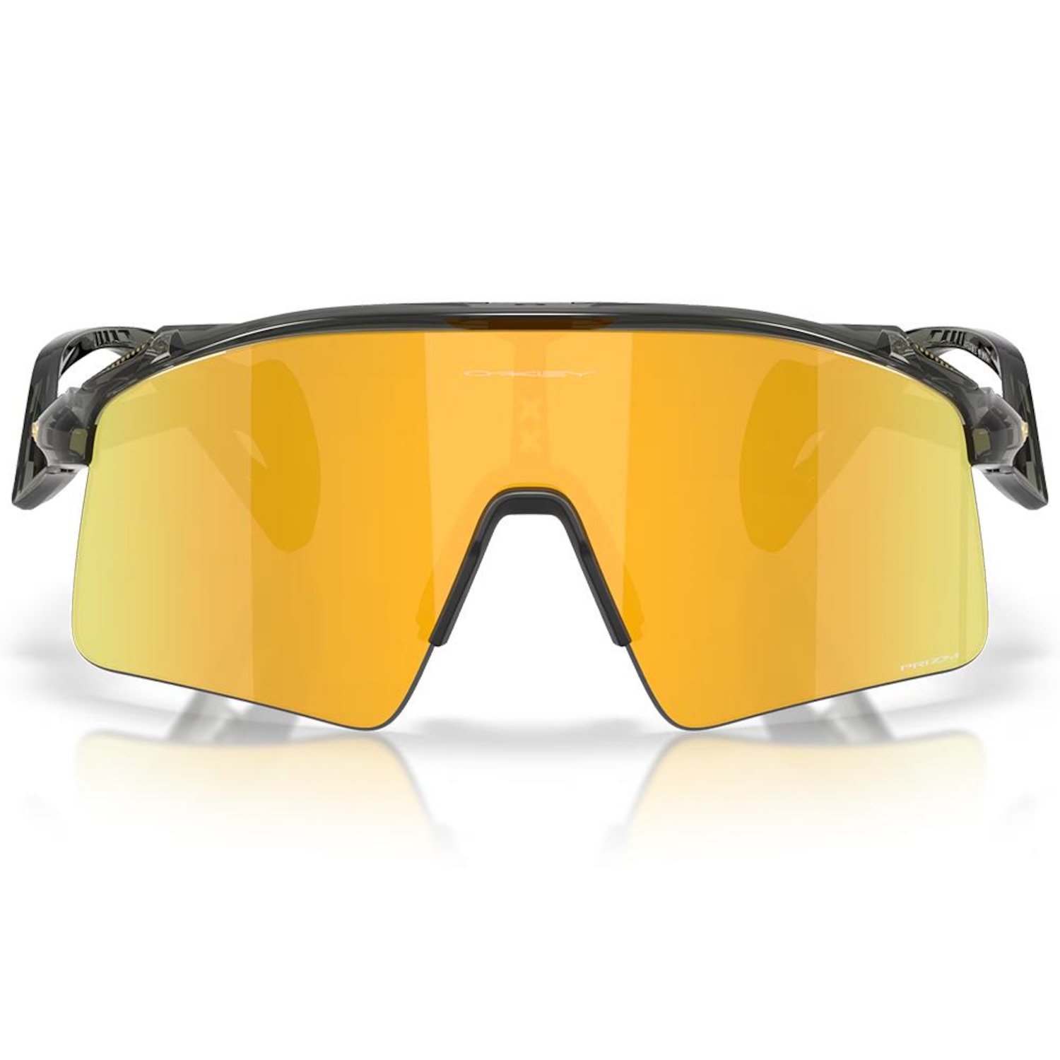 Óculos de Sol Oakley Stunt Wing Grey Smoke Prizm 24k - Adulto - Foto 3
