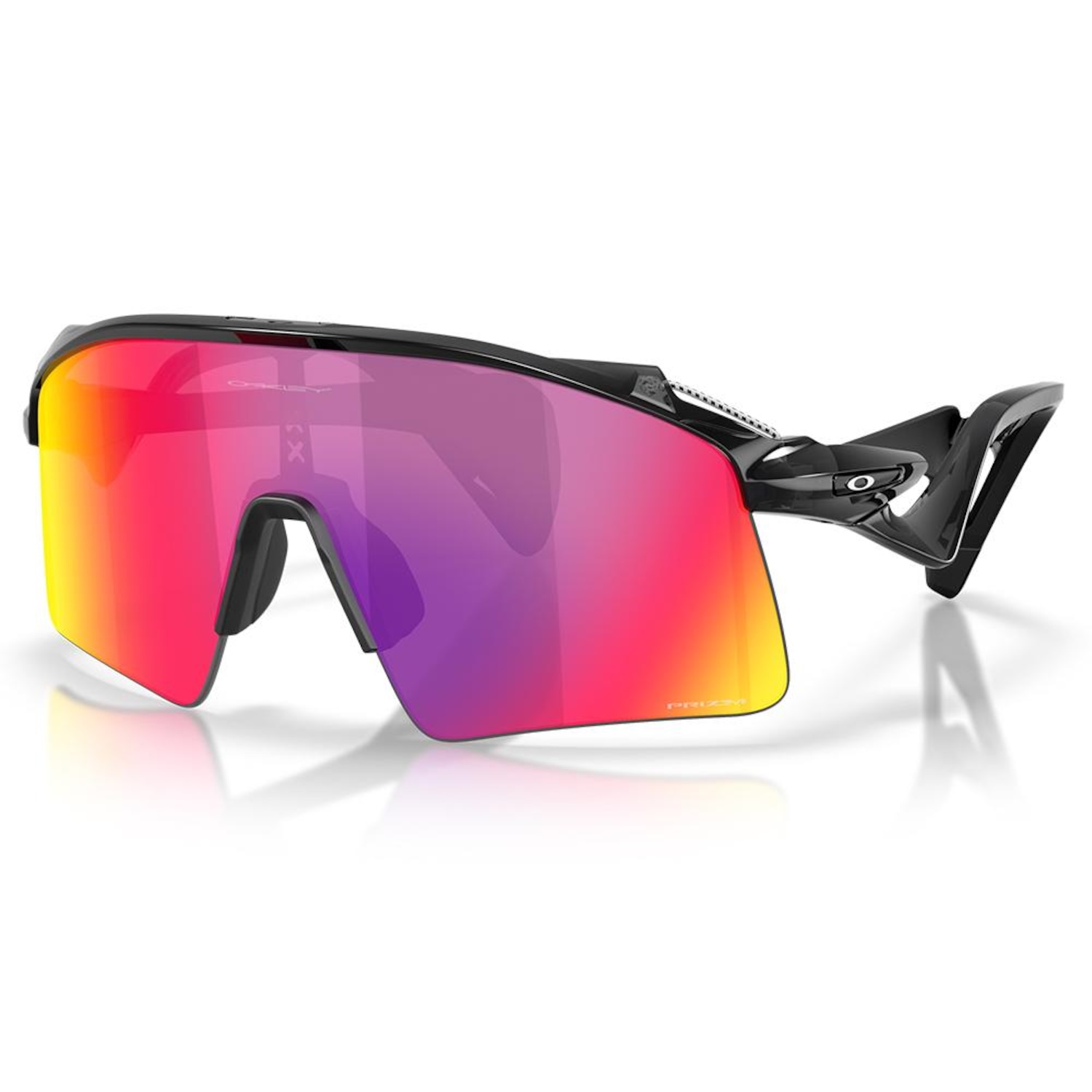 Óculos de Sol Oakley Stunt Wing Black Ink Prizm Road - Foto 1