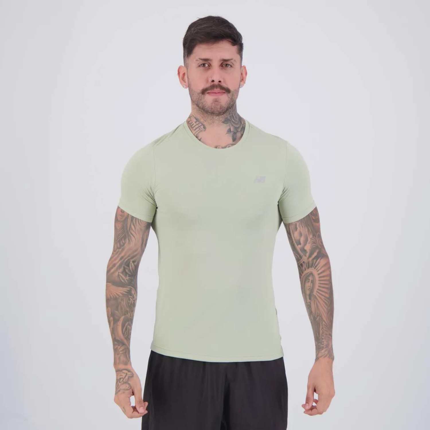Camiseta New Balance Sport Essentials Logo Masculina - Foto 1
