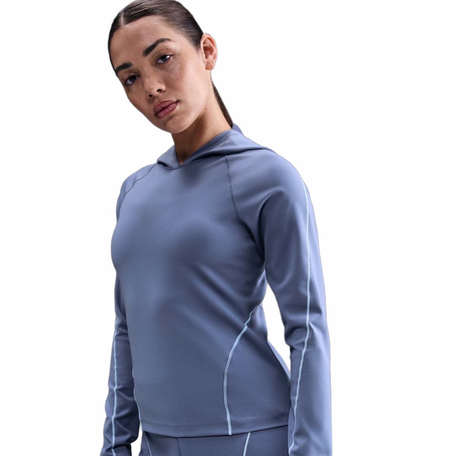 Camiseta Manga Longa Dri-FIT Nike Universa Feminina - Foto 1