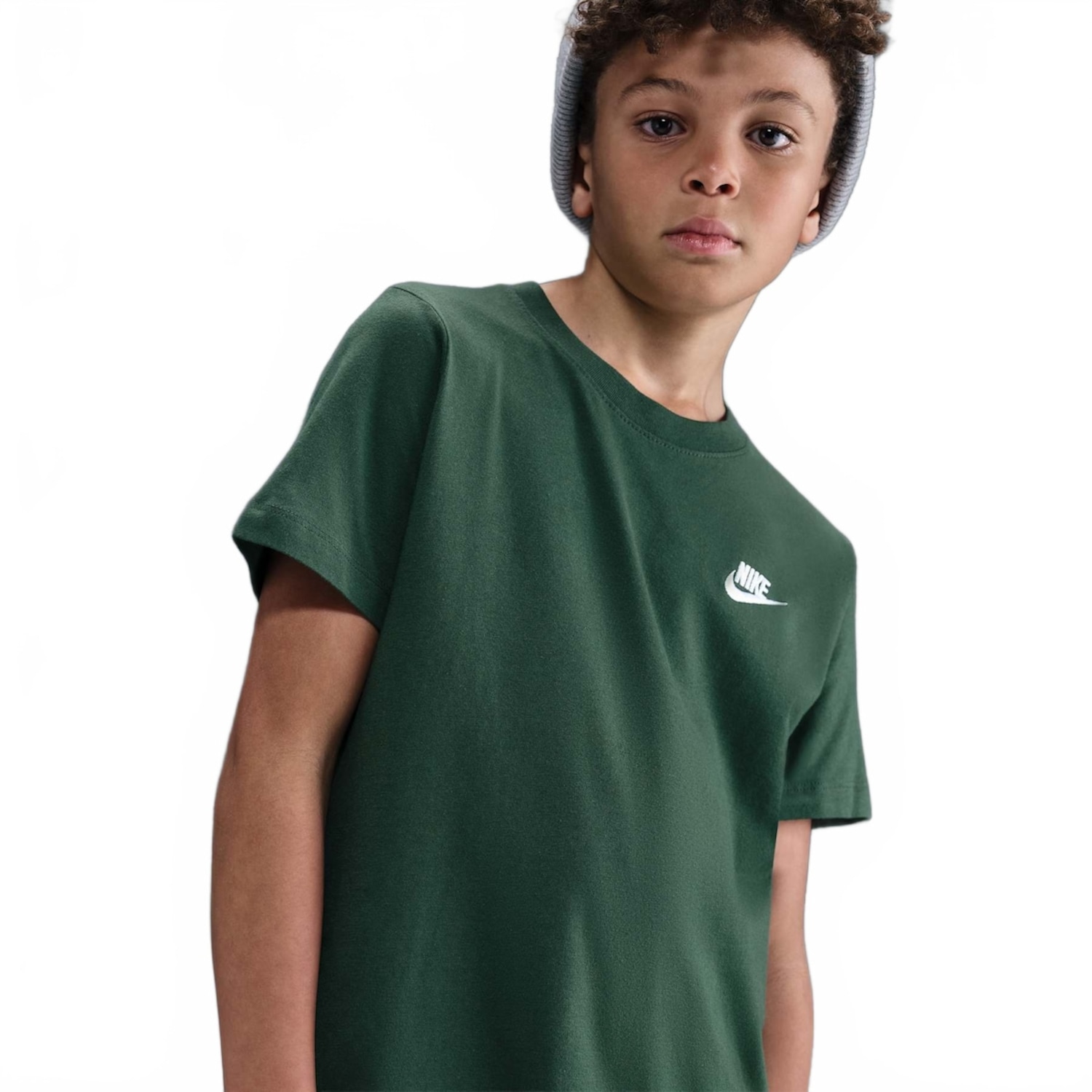 Camiseta Nike Sportswear Futura - Infantil - Foto 1