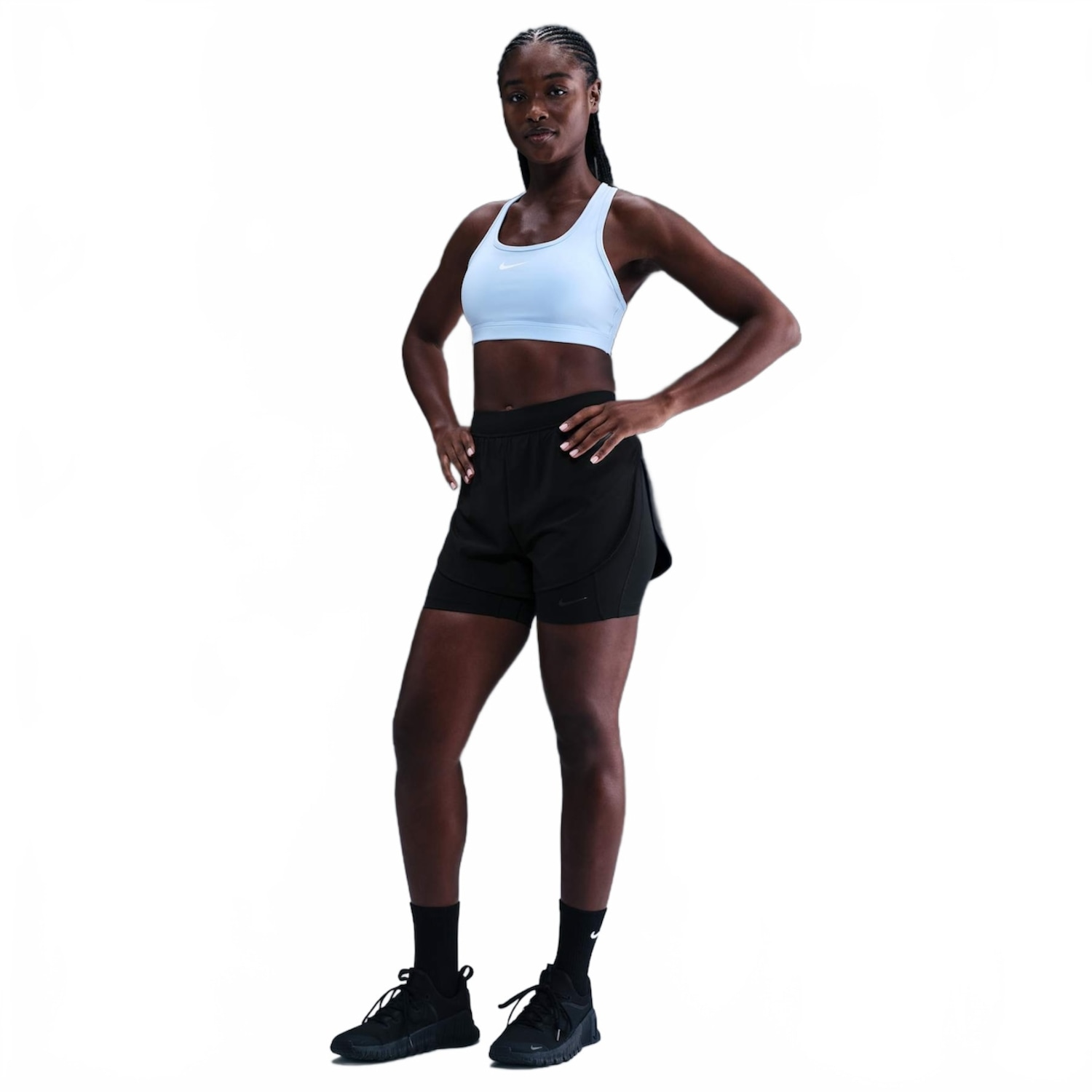 Shorts Dri-FIT Nike Universa 2IN1 Feminino - Foto 1