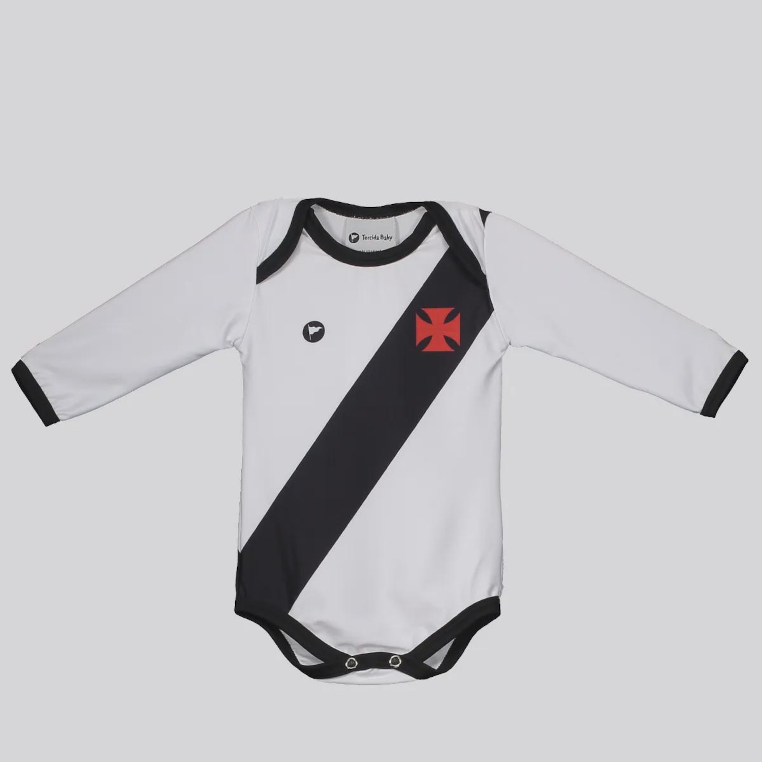 Body Vasco Proteção UV Manga Longa Infantil - Foto 1