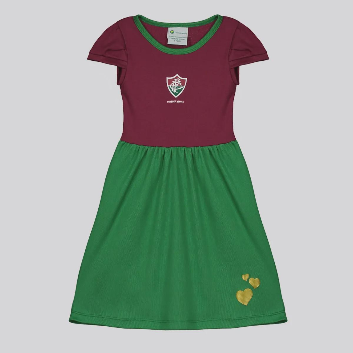 Vestido Fluminense Infantil - Foto 1