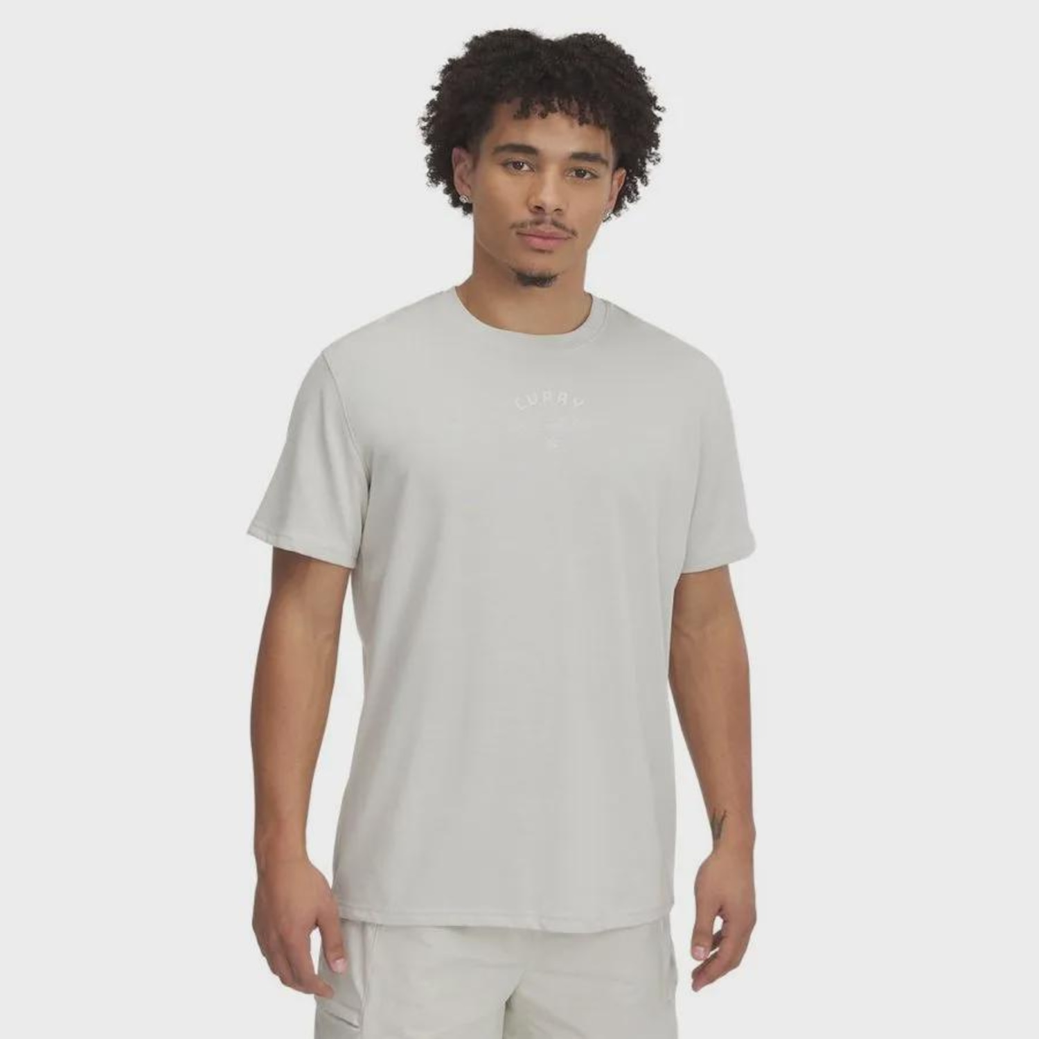 Camiseta de Basquete Under Armour Curry Verbiage Tee 2 Masculina - Foto 1