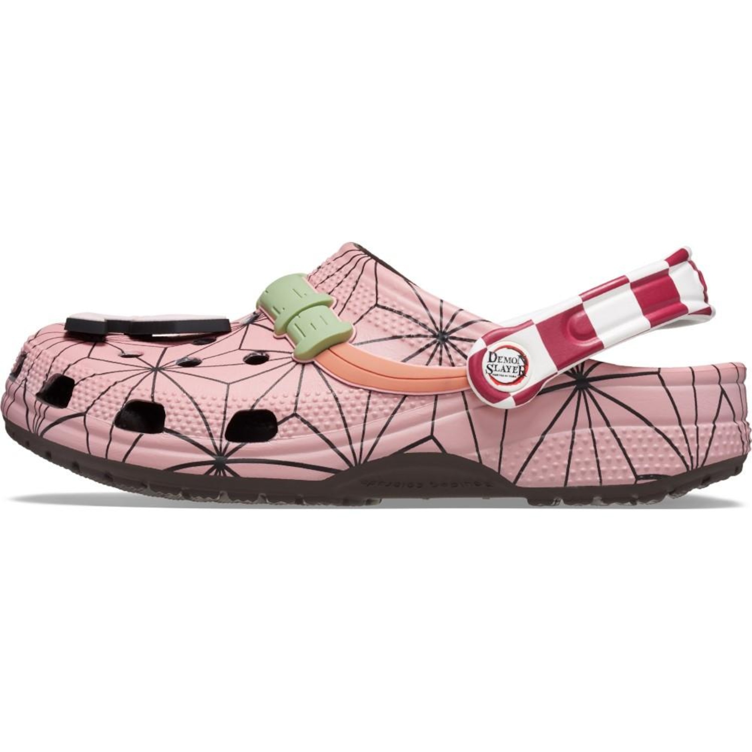Sandália Crocs Demon Slayer Classic Clog Espresso - Adulto - Foto 3