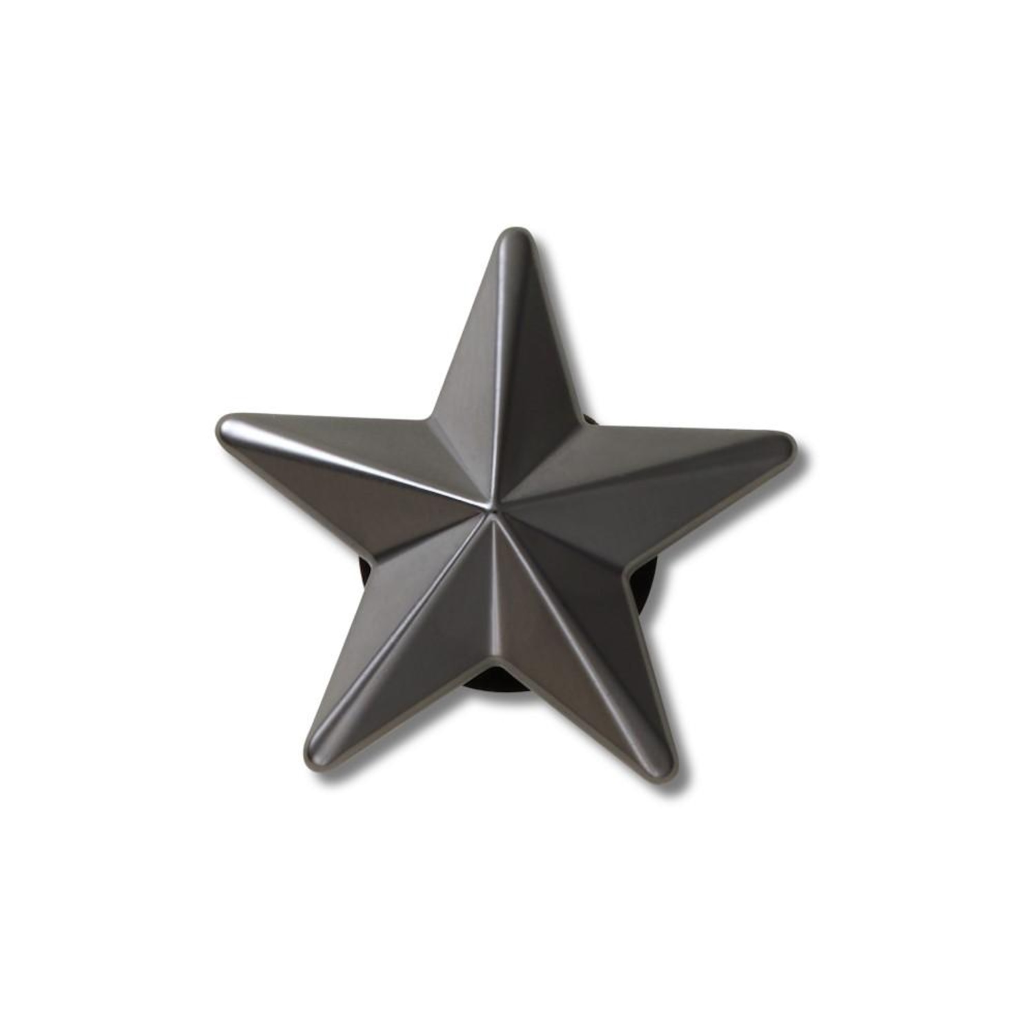 Jibbitz Crocs Punk Gunmetal Star - Foto 1